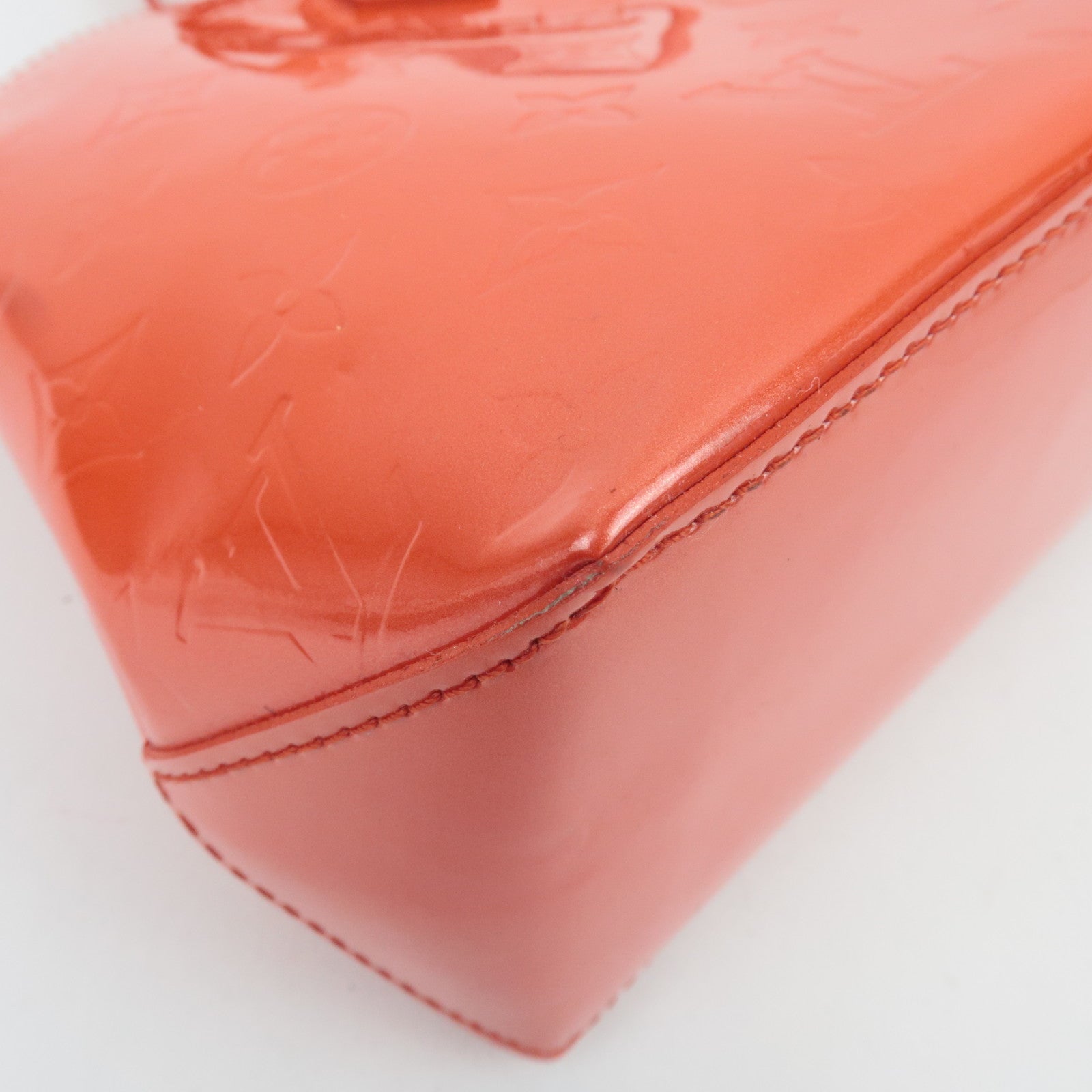 Louis Vuitton Monogram Vernis Wilshire PM Orange Sunset M93644