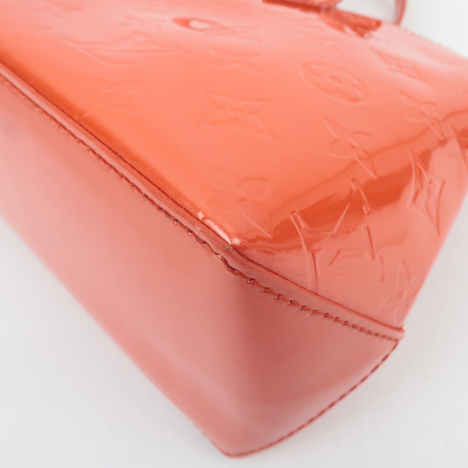 Louis Vuitton Monogram Vernis Wilshire PM Orange Sunset M93644