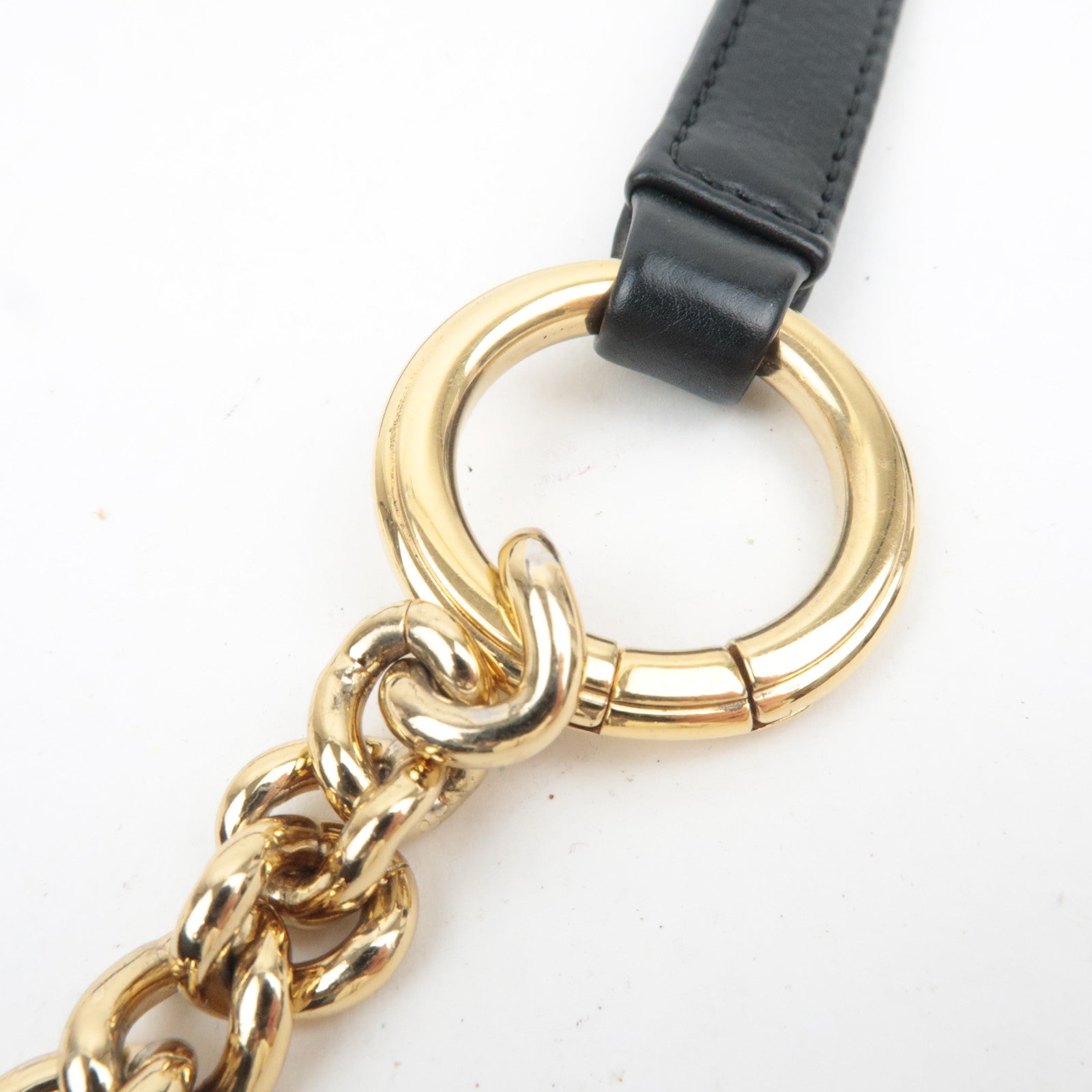 CHANEL Matelasse Leather Chain Waist Bag/Shoulder Bag Black