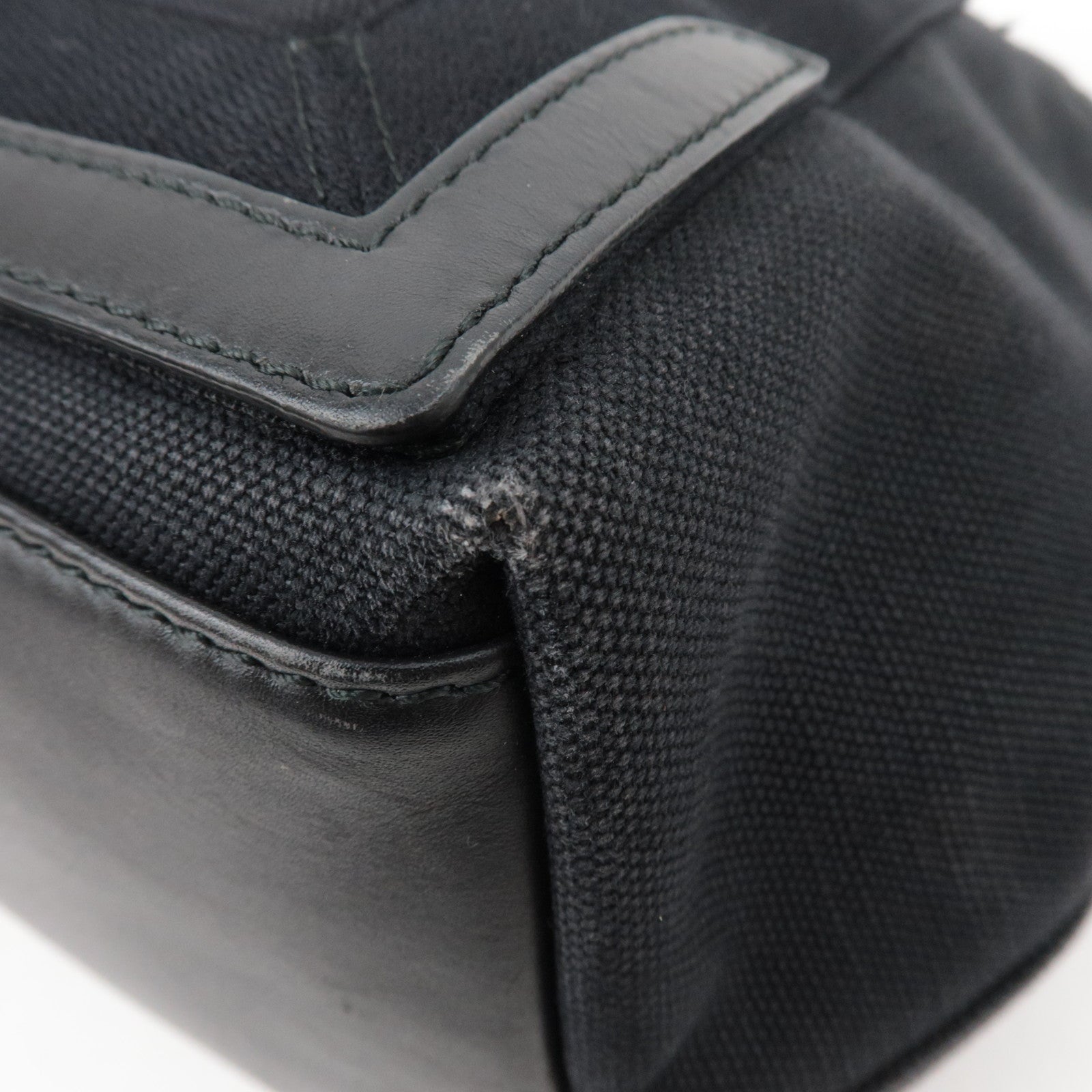 BALENCIAGA Navy Cabas Small  Canvas Tote Bag Black 339933