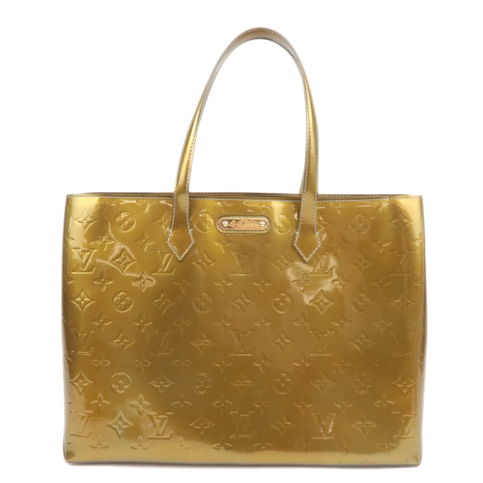 Louis Vuitton Monogram Vernis Wilshire MM Gris Art Deco M9164888245