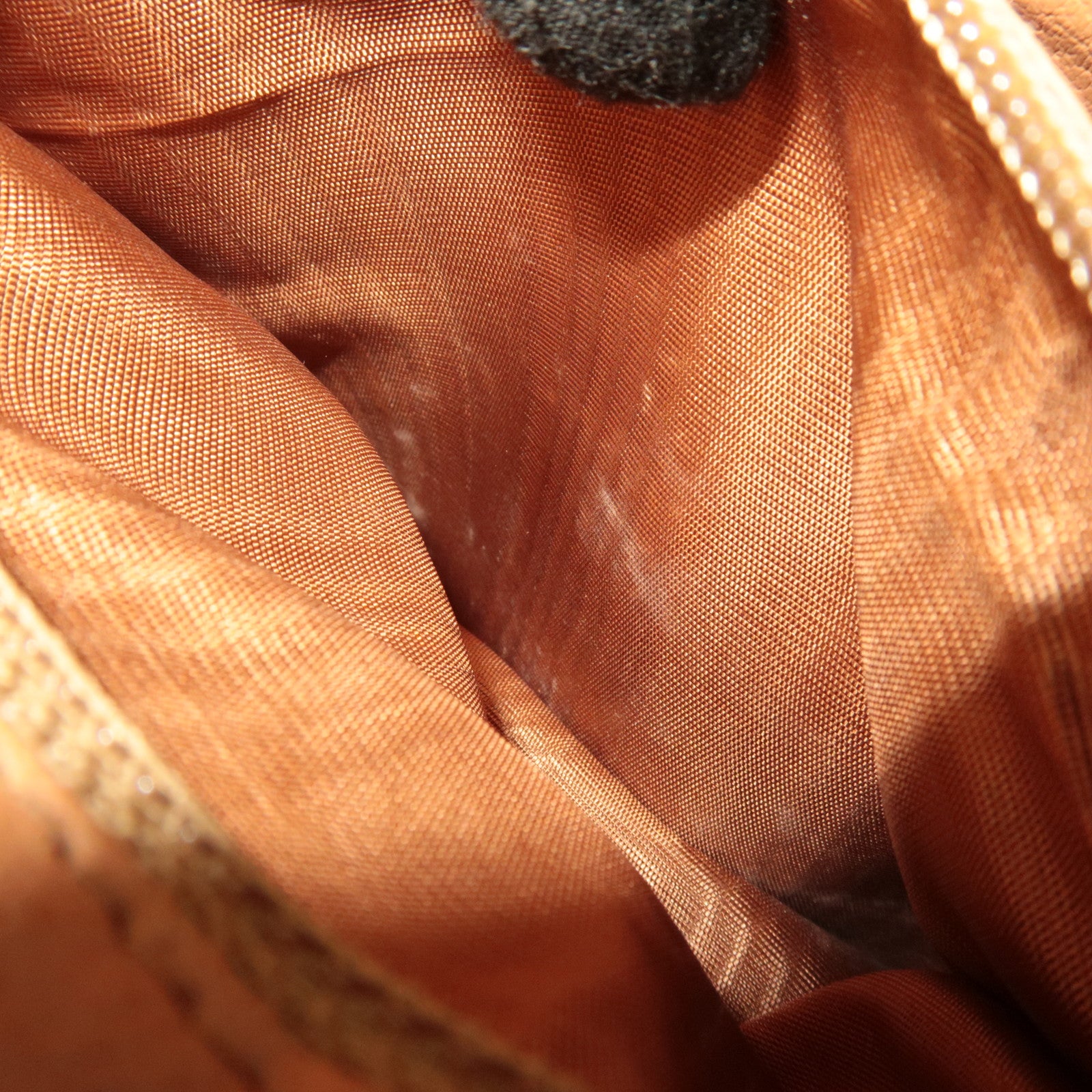 CELINE Macadam PVC Leather Backpack Brown