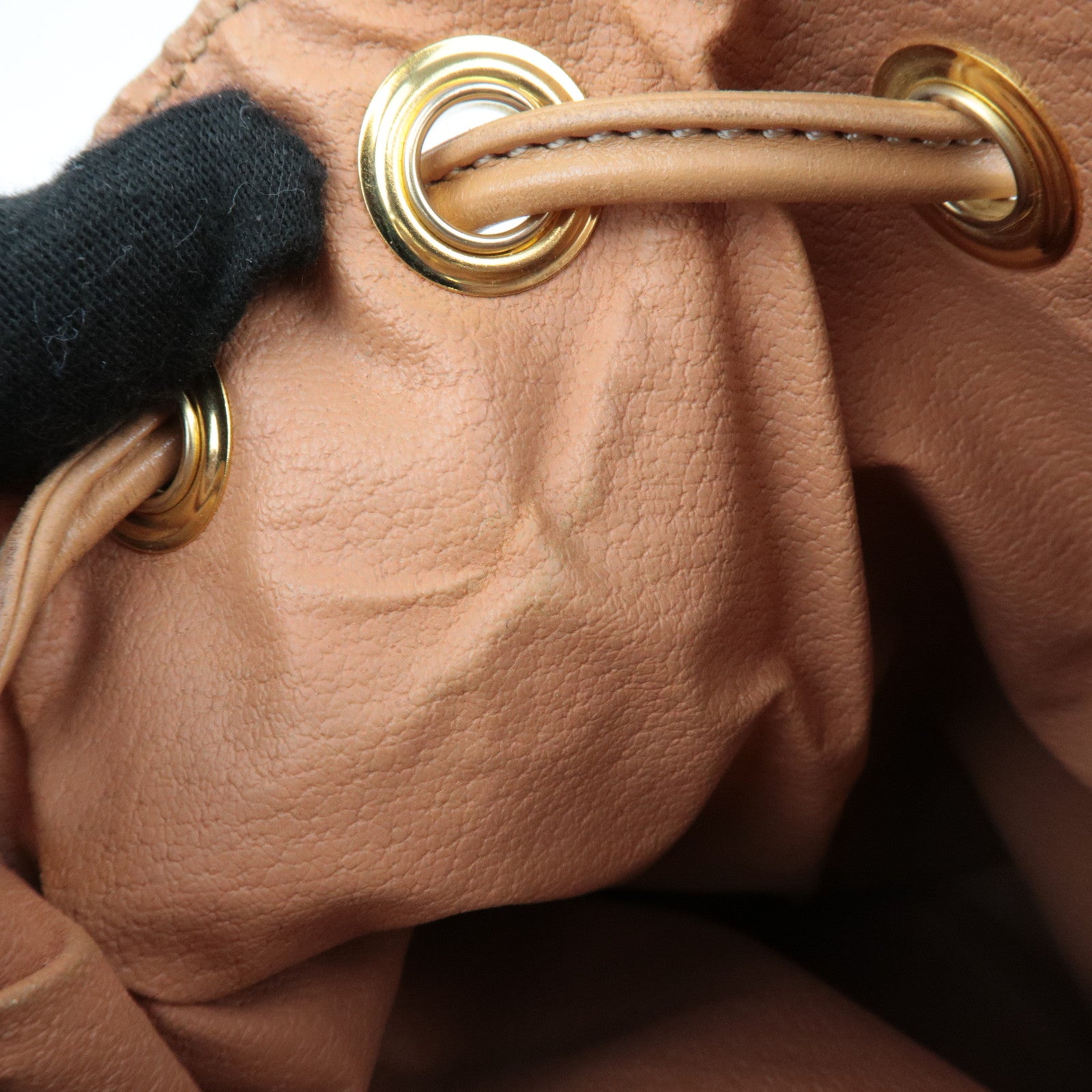 CELINE Macadam PVC Leather Backpack Brown