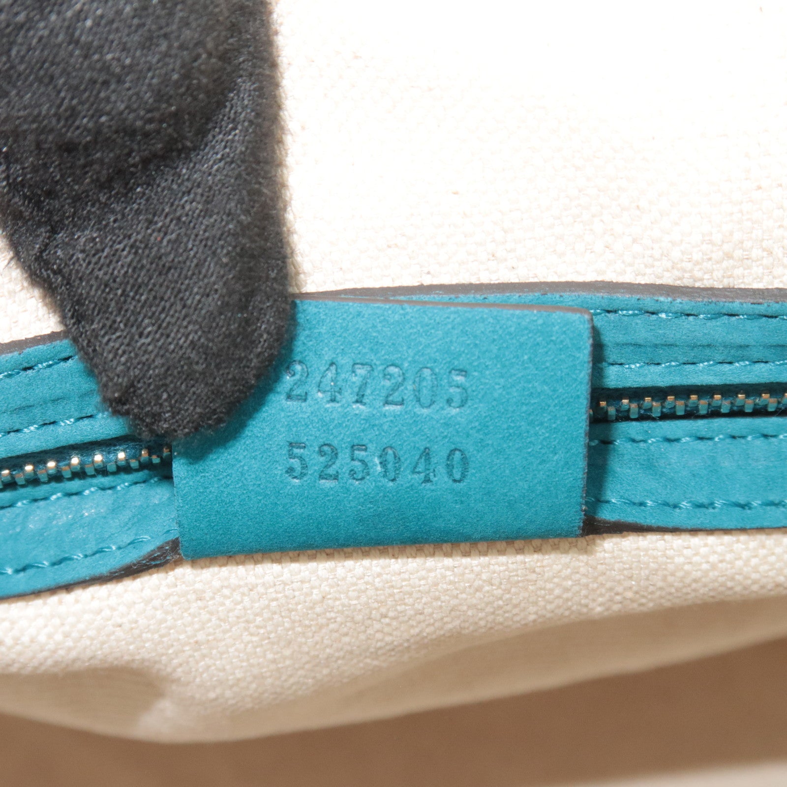 GUCCI Sherry GG Canvas 2Way Boston bag Beige Blue 247205