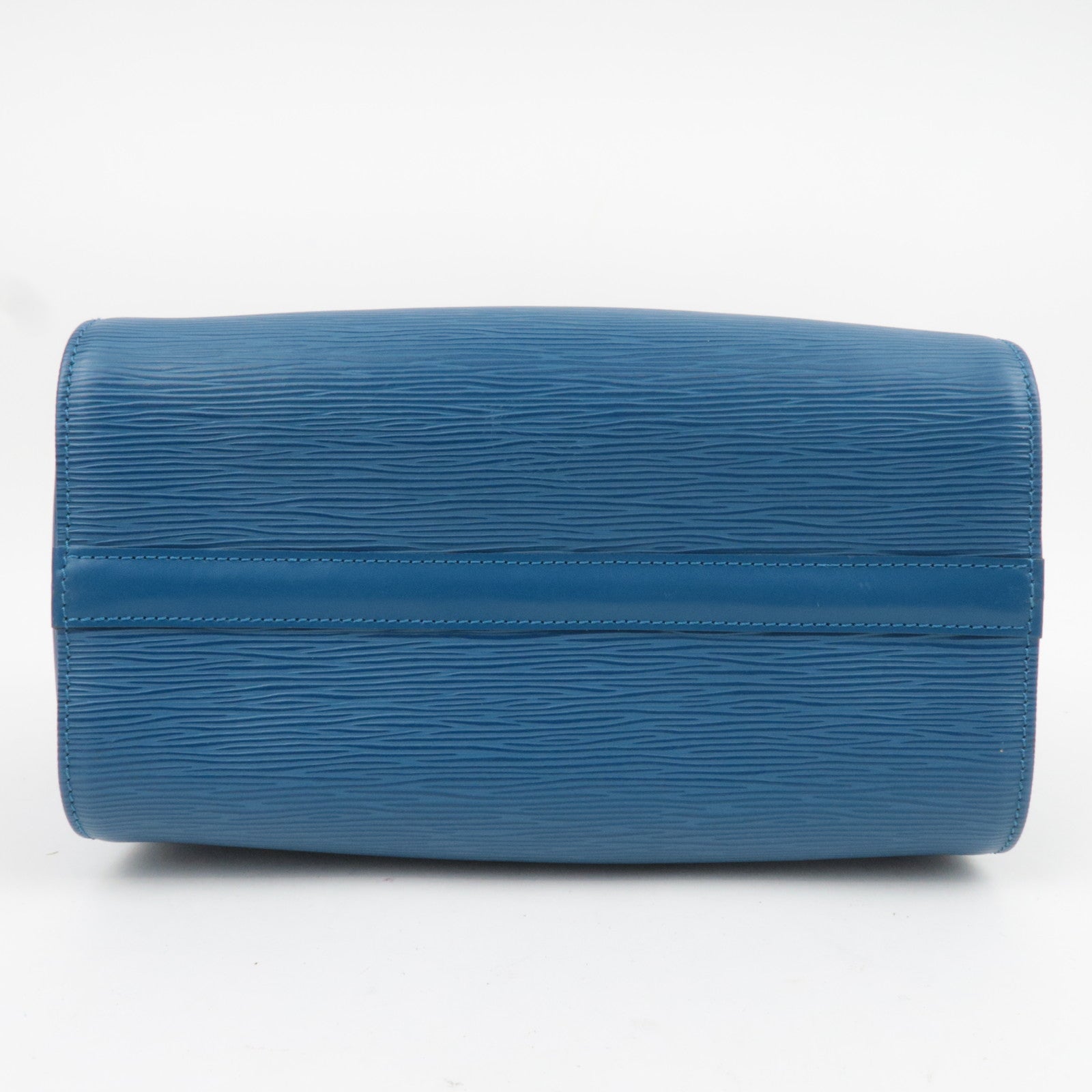 Louis Vuitton Epi Speedy 25 Handbag Toledo Blue M43015