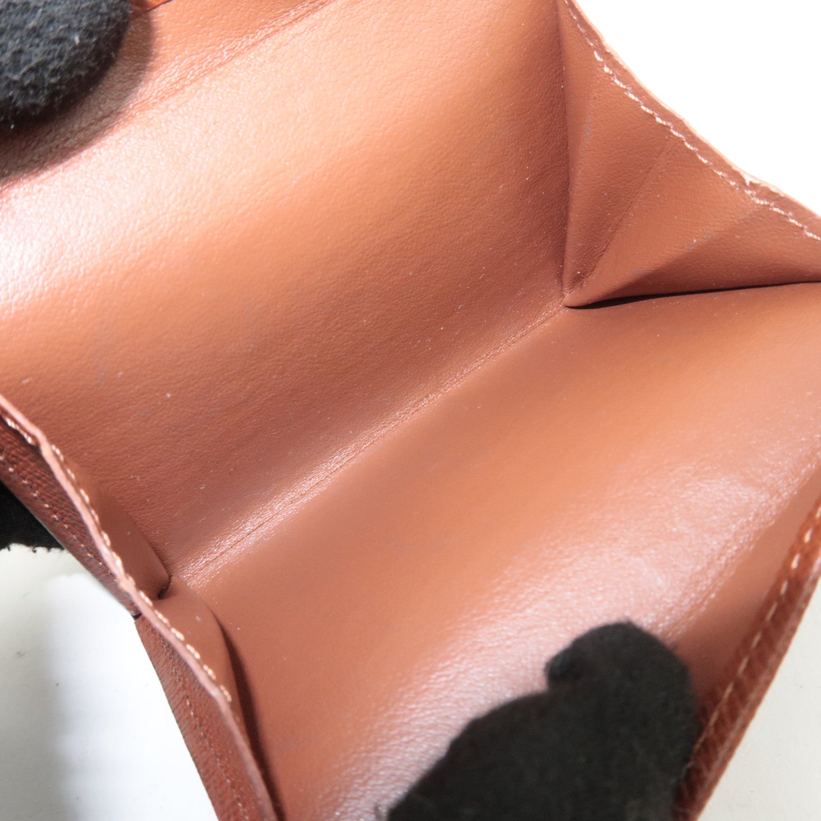 Louis Vuitton Monogram Porte Monnaie Plat Coin Purse M61930