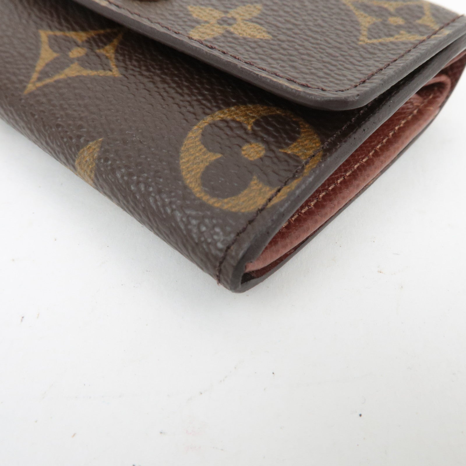 Louis Vuitton Monogram Porte Monnaie Plat Coin Purse M61930