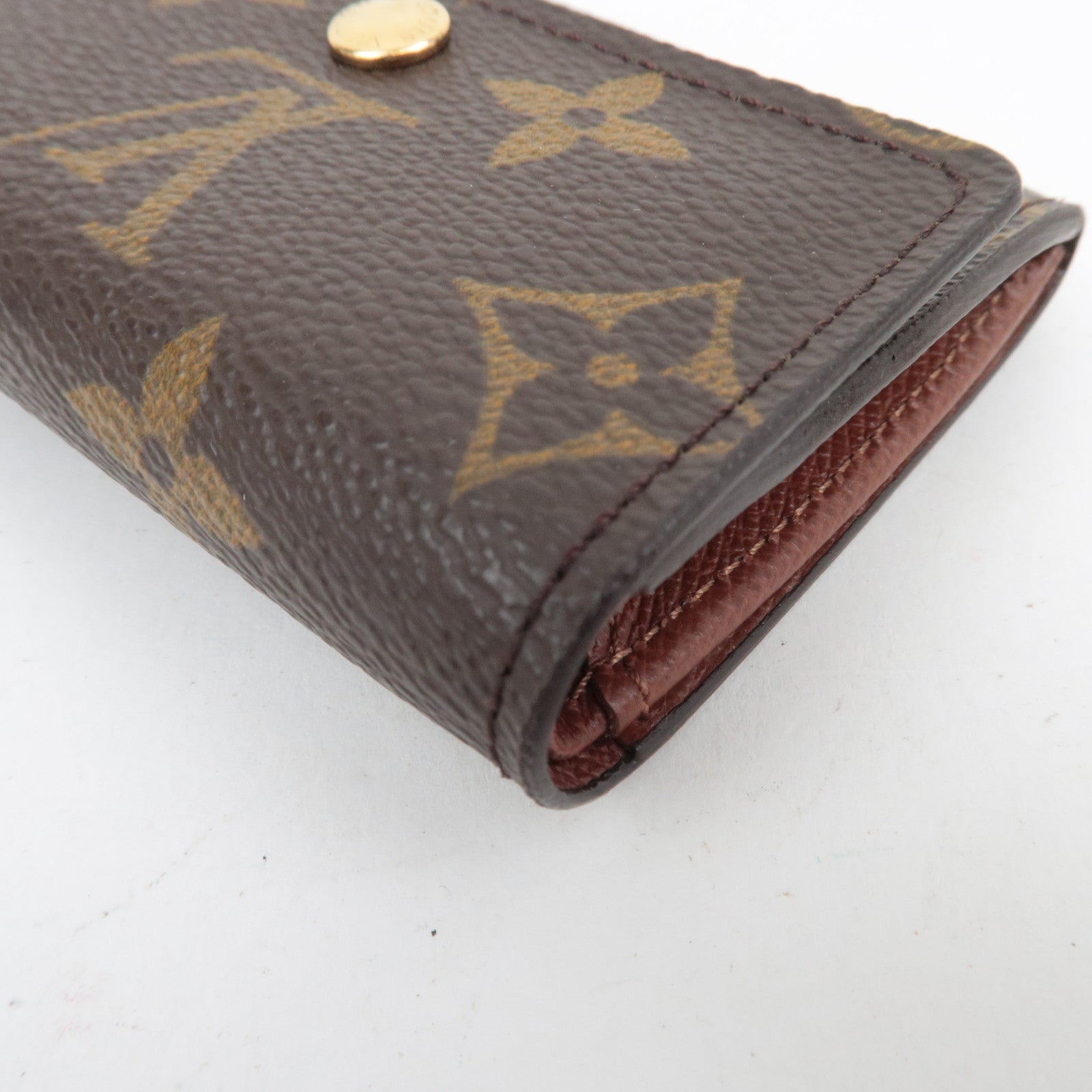 Louis Vuitton Monogram Porte Monnaie Plat Coin Purse M61930