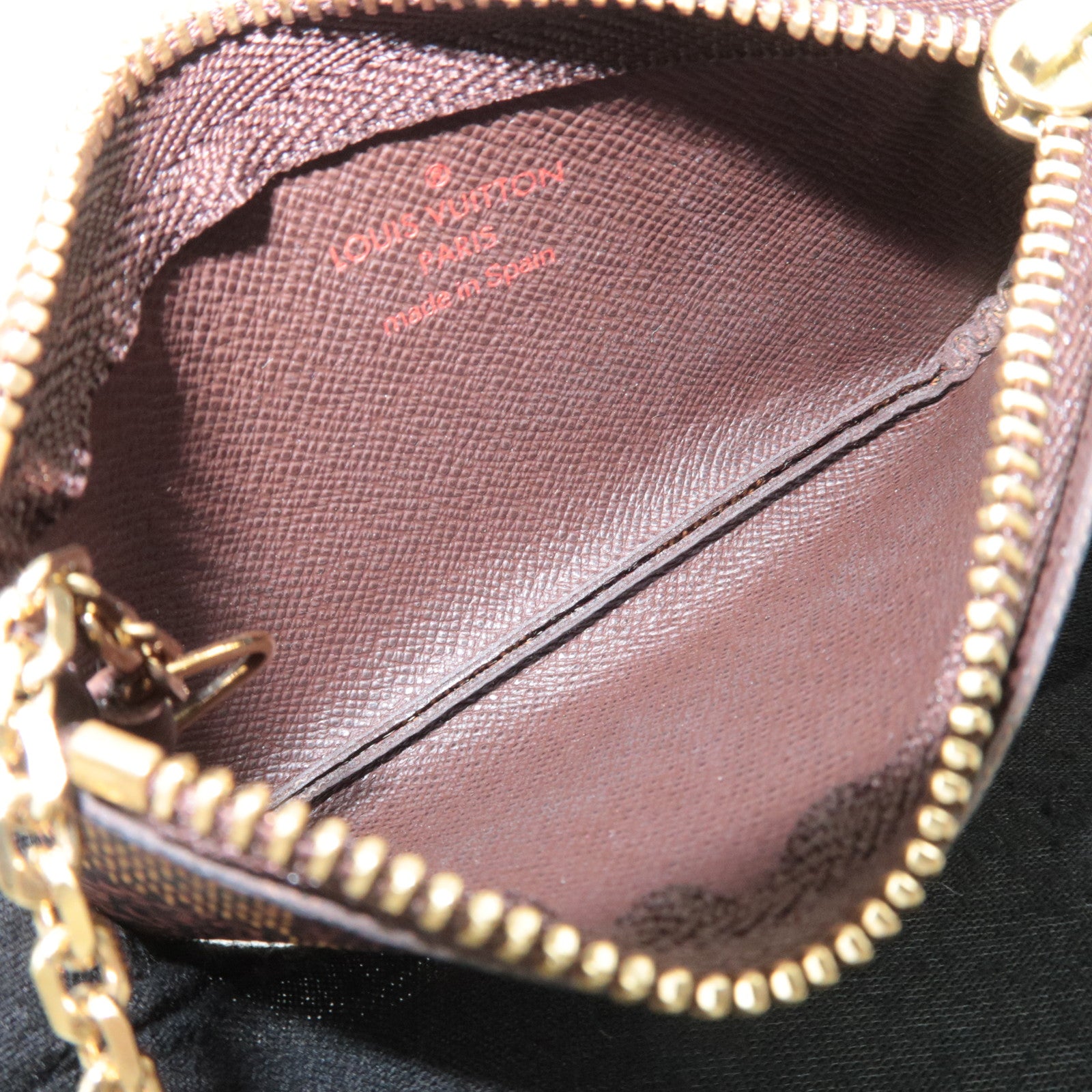 Louis Vuitton Damier Pochette Cles Coin Case N62658