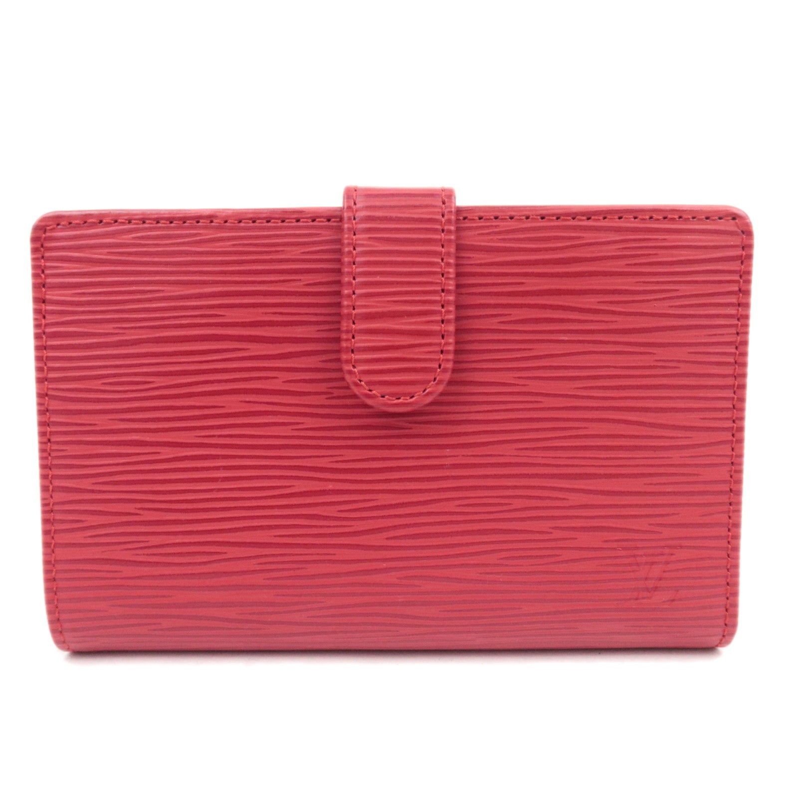 Louis Vuitton Epi Porte Monnaie Viennois Wallet Rouge M6327E88262