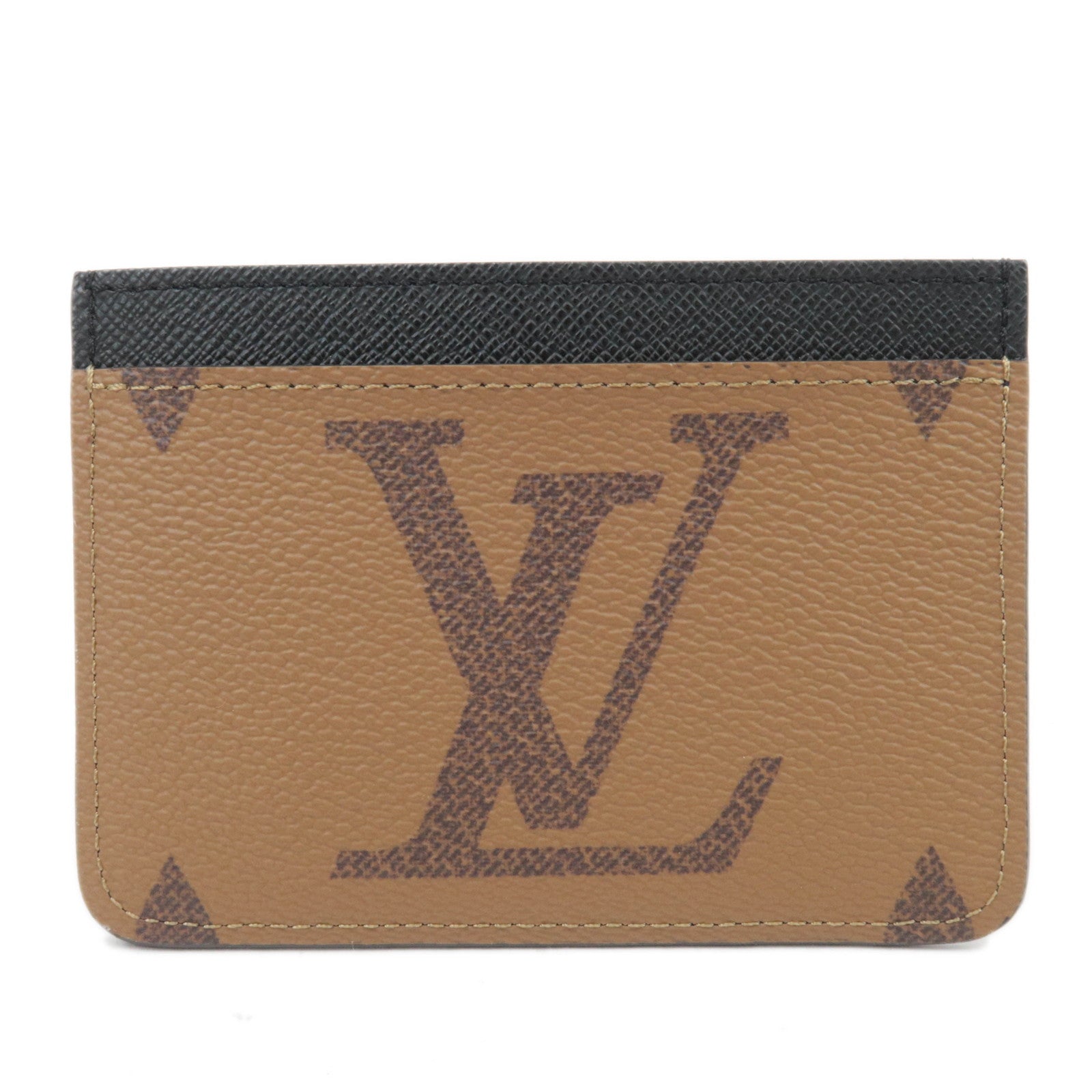 Louis Vuitton Monogram Reverse Porte Carte LV Side Up Card Case M8146288331