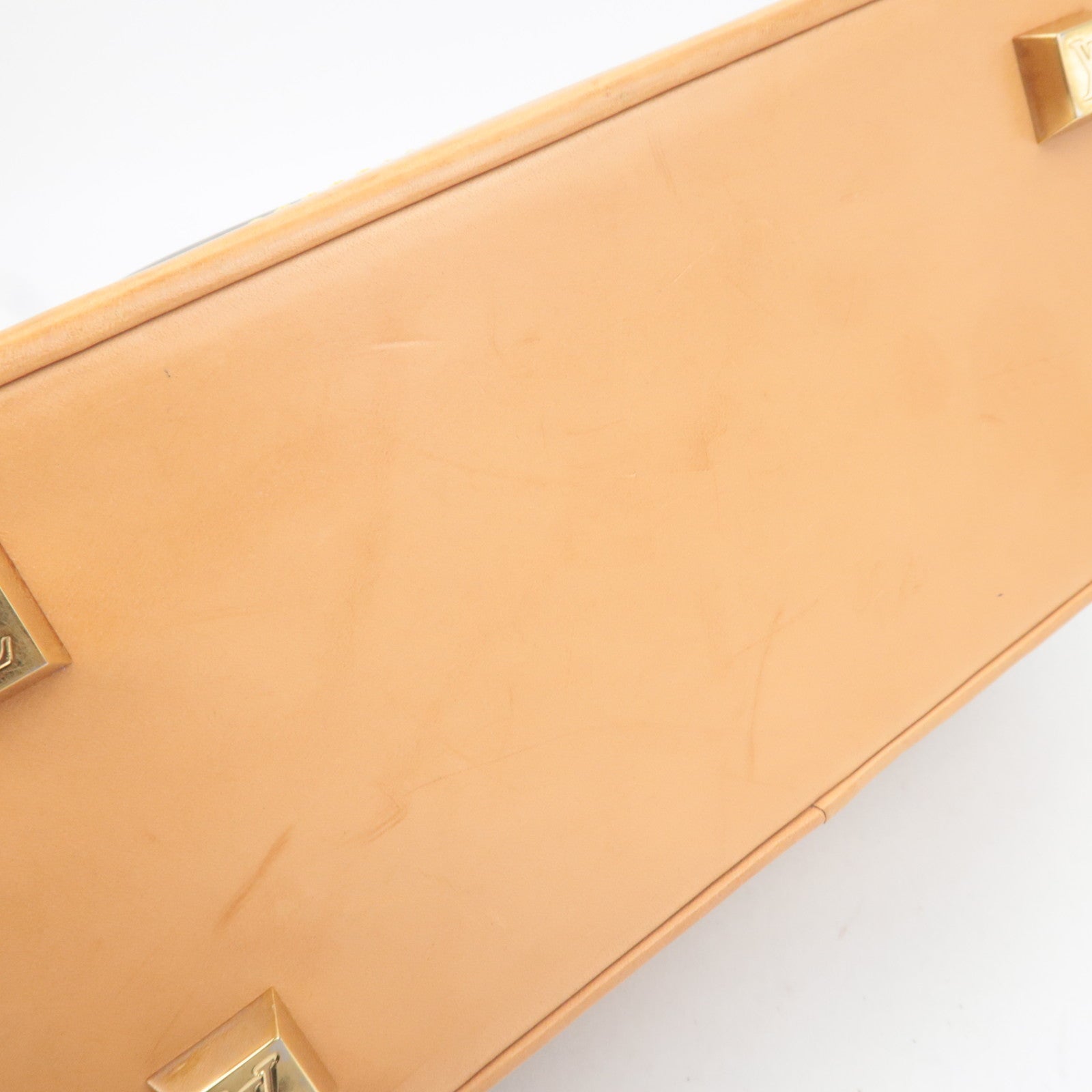 Louis Vuitton Monogram Vinyl Cabas Amble PM Handbag Clear Brown M92502