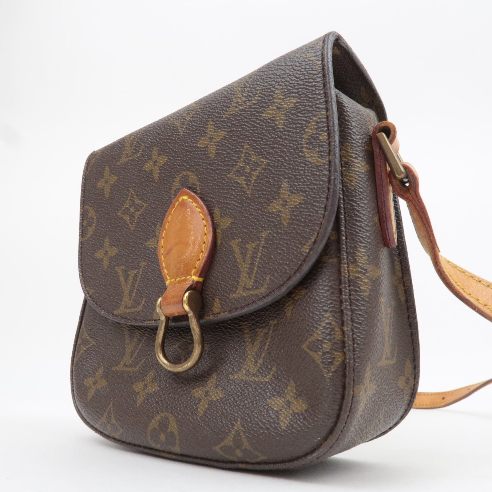 Louis Vuitton Monogram Saint Cloud PM Shoulder Bag M51244