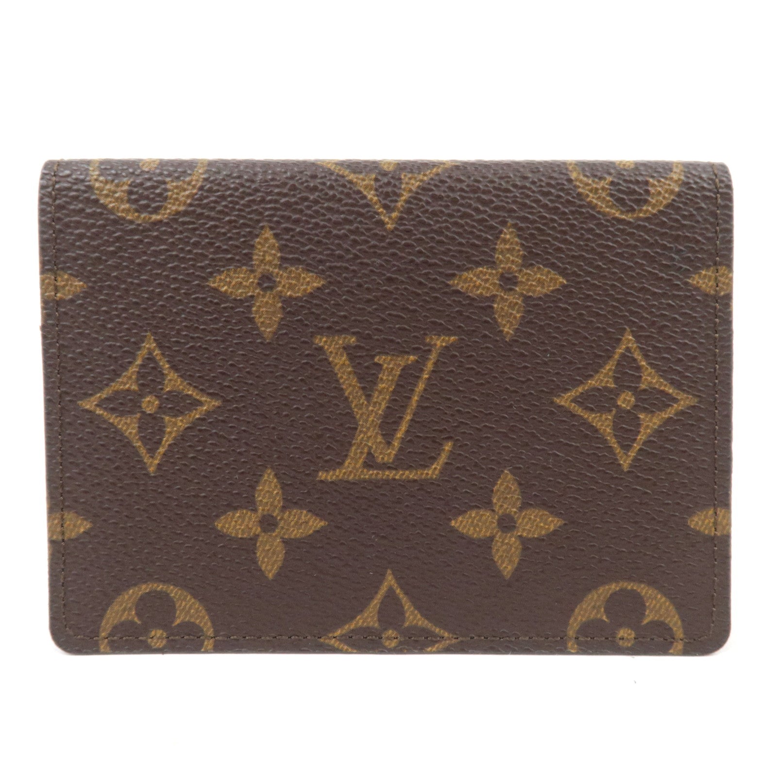 Louis Vuitton Monogram Porte II Carte Vertical Card Case M6053388356