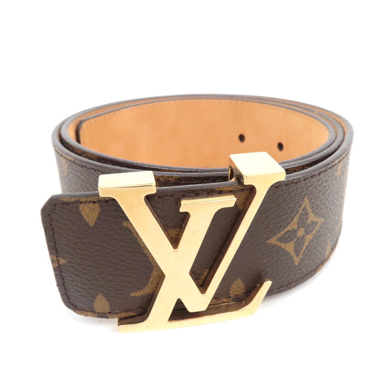 Louis Vuitton Monogram Ceinture LV Initial Belt 85/34 M960888365
