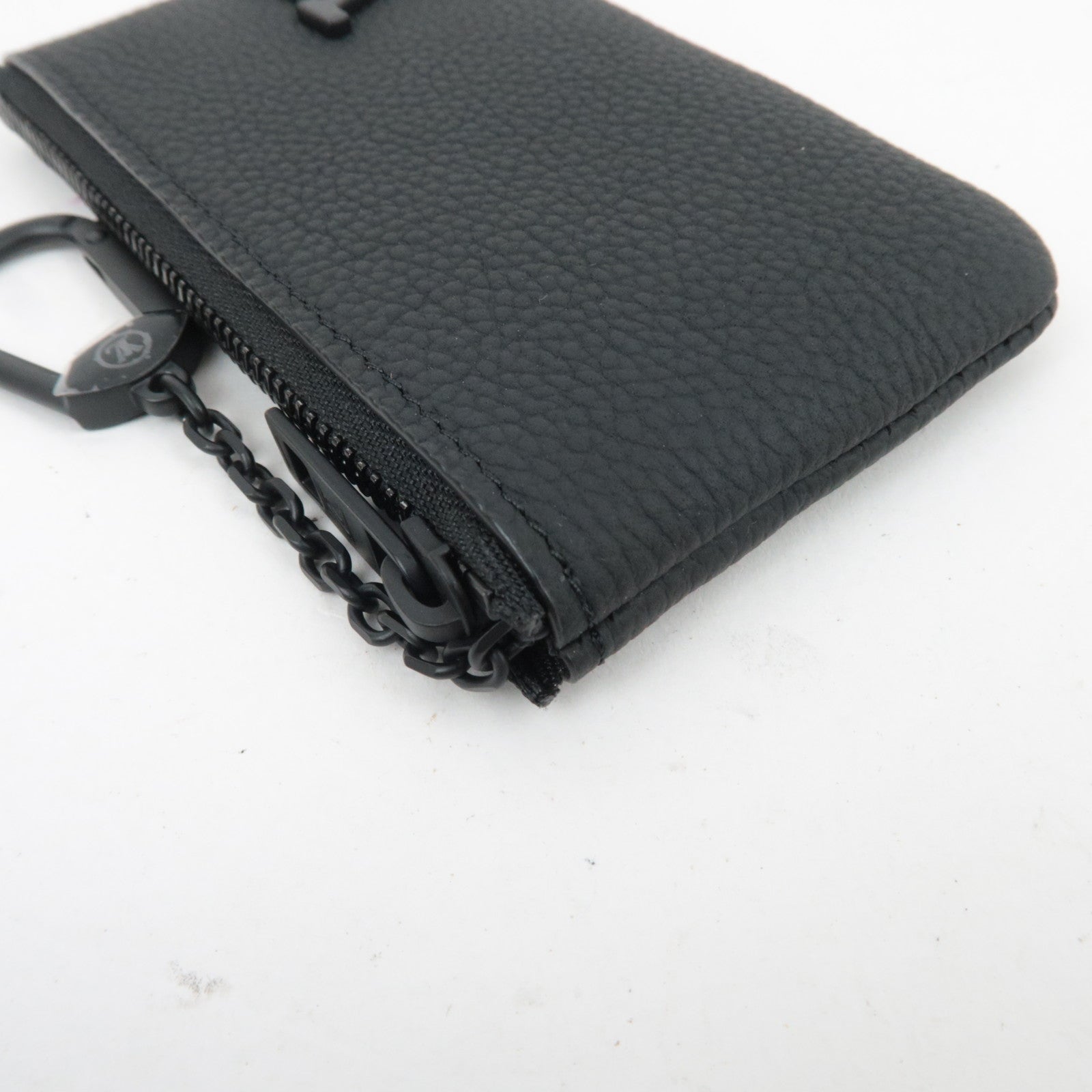 Louis Vuitton Aerogram Pochette Cles Coin Case Noir M81031