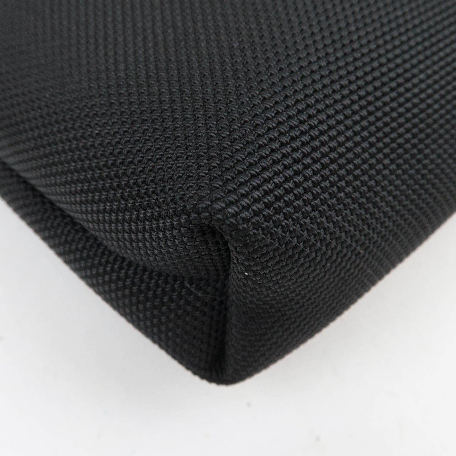 GUCCI Sherry Nylon Canvas Shoulder Bag Black 631195