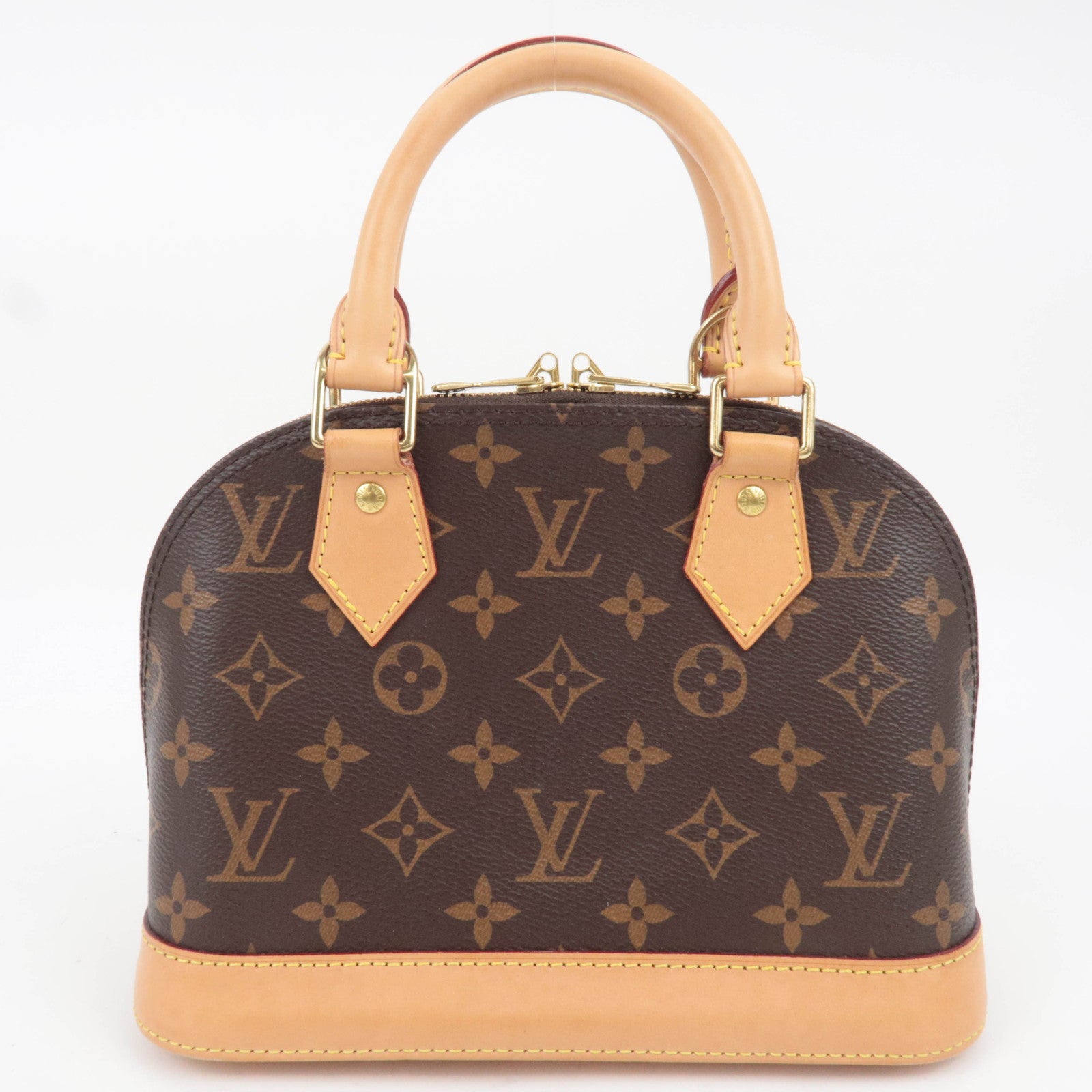 Louis Vuitton Monogram Alma BB 2Way Handbag M53152