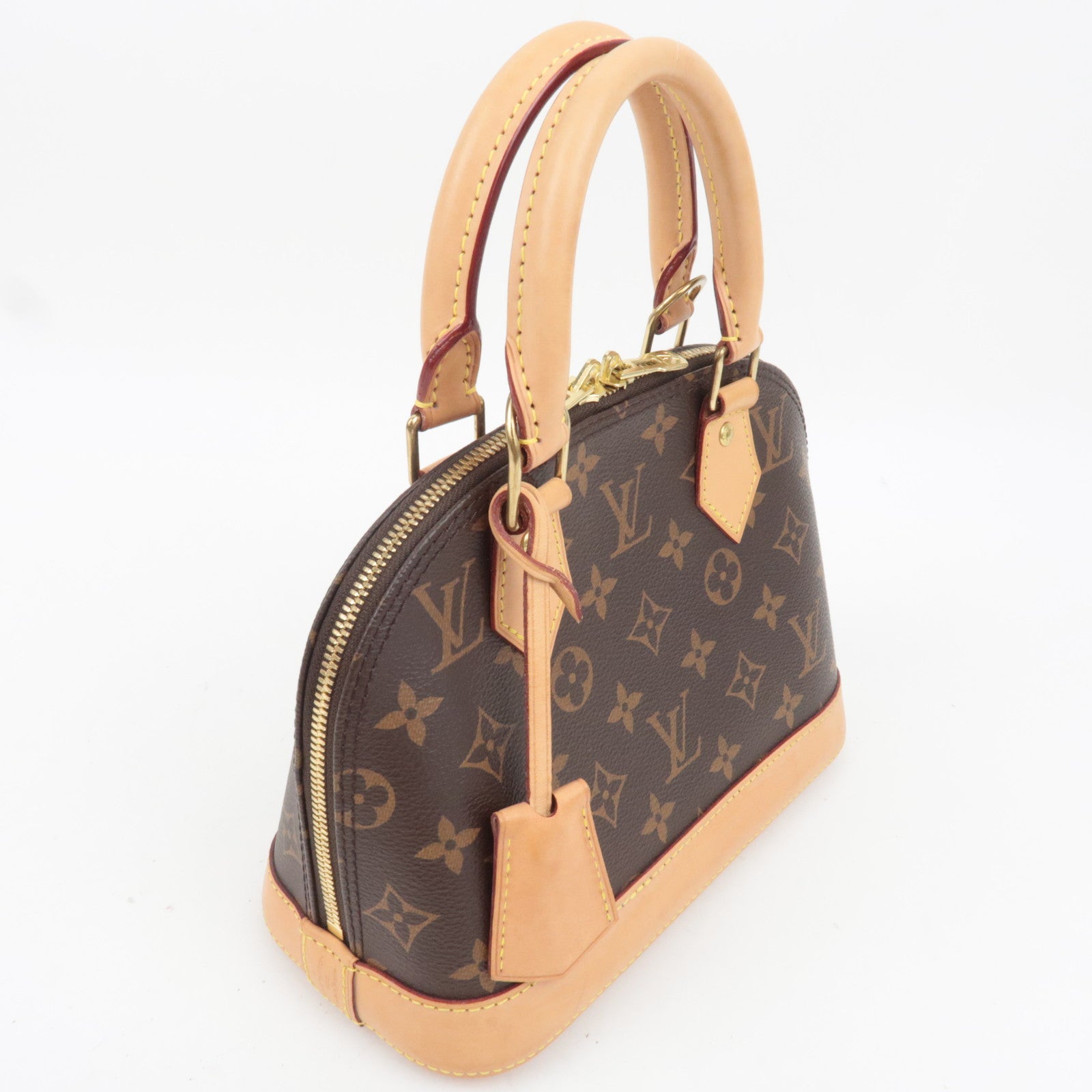 Louis Vuitton Monogram Alma BB 2Way Handbag M53152