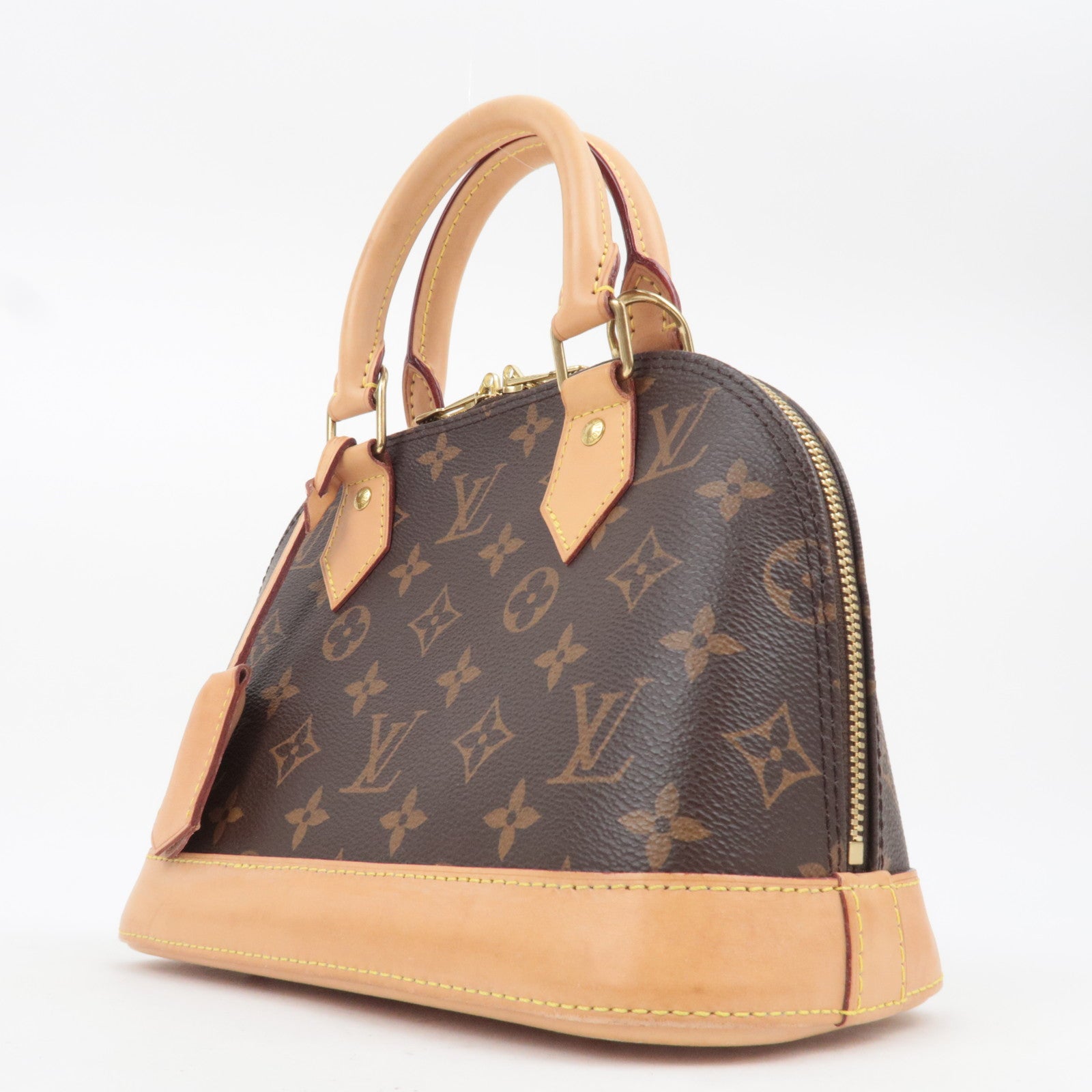 Louis Vuitton Monogram Alma BB 2Way Handbag M53152