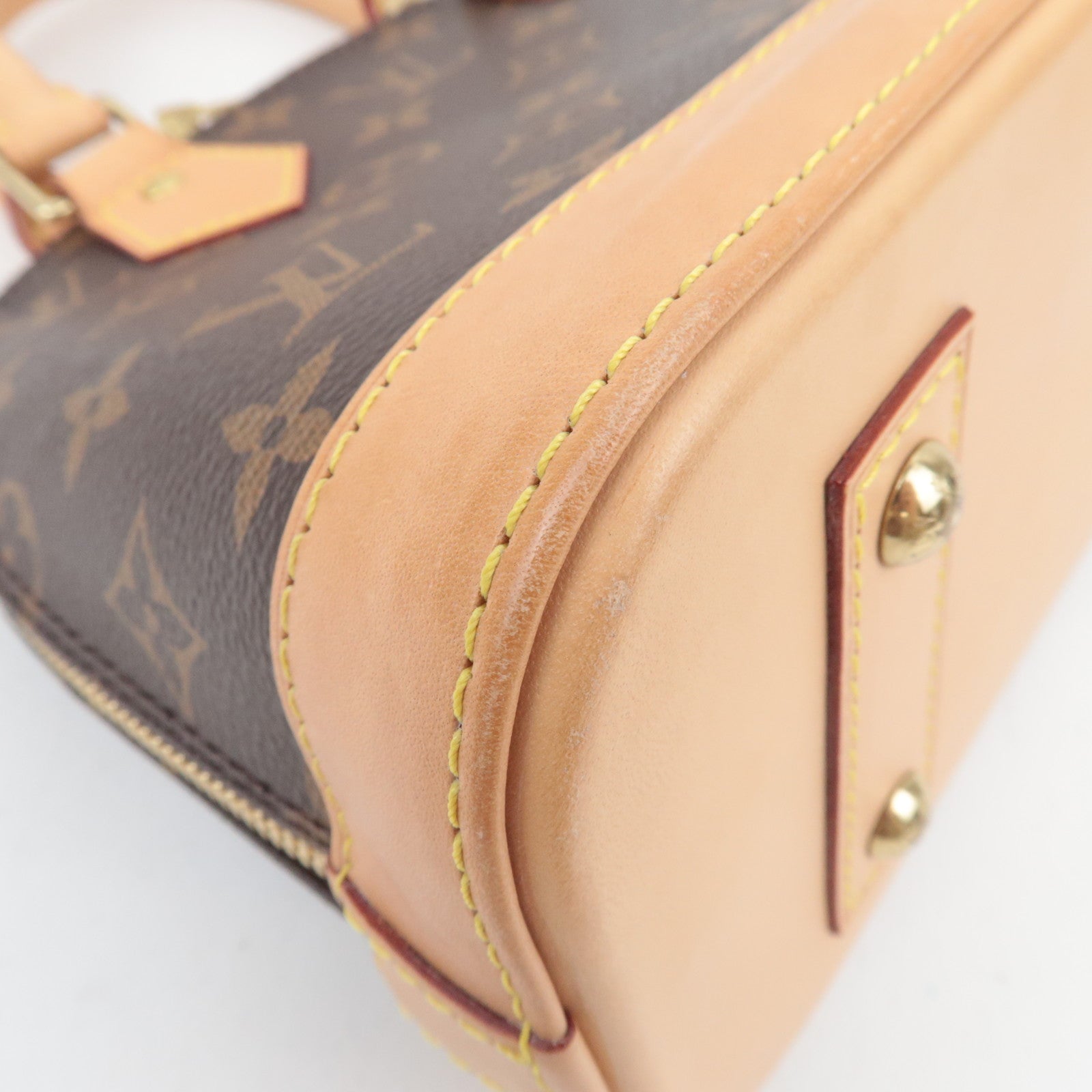 Louis Vuitton Monogram Alma BB 2Way Handbag M53152