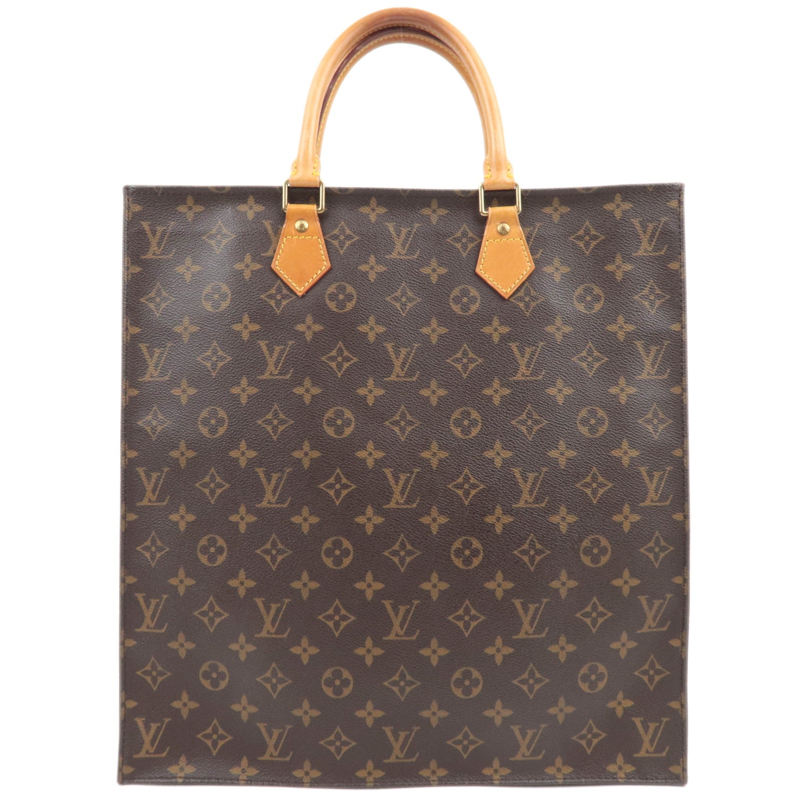 Louis Vuitton Monogram Sac Plat Tote Bag M5114088454