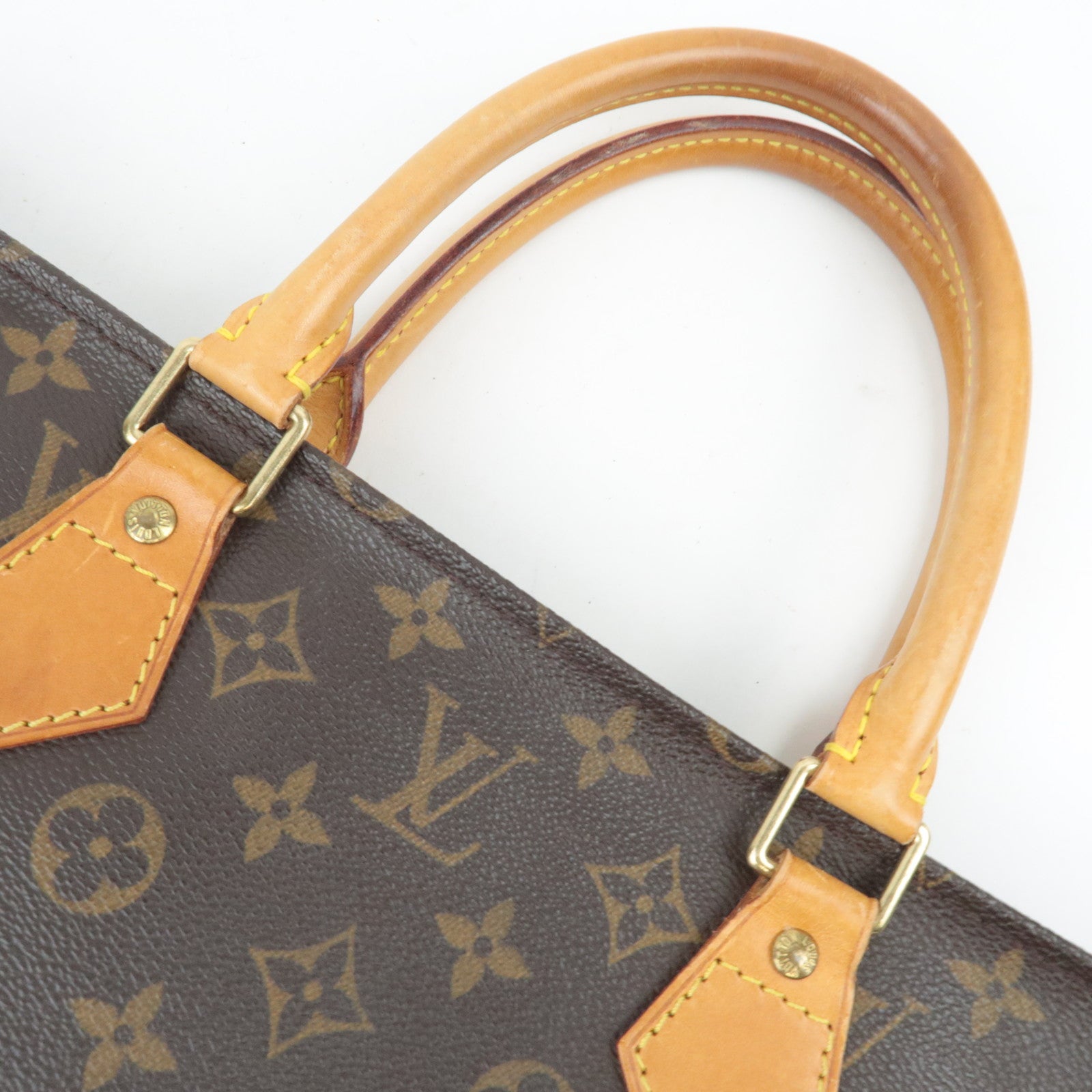 Louis Vuitton Monogram Sac Plat Tote Bag M51140
