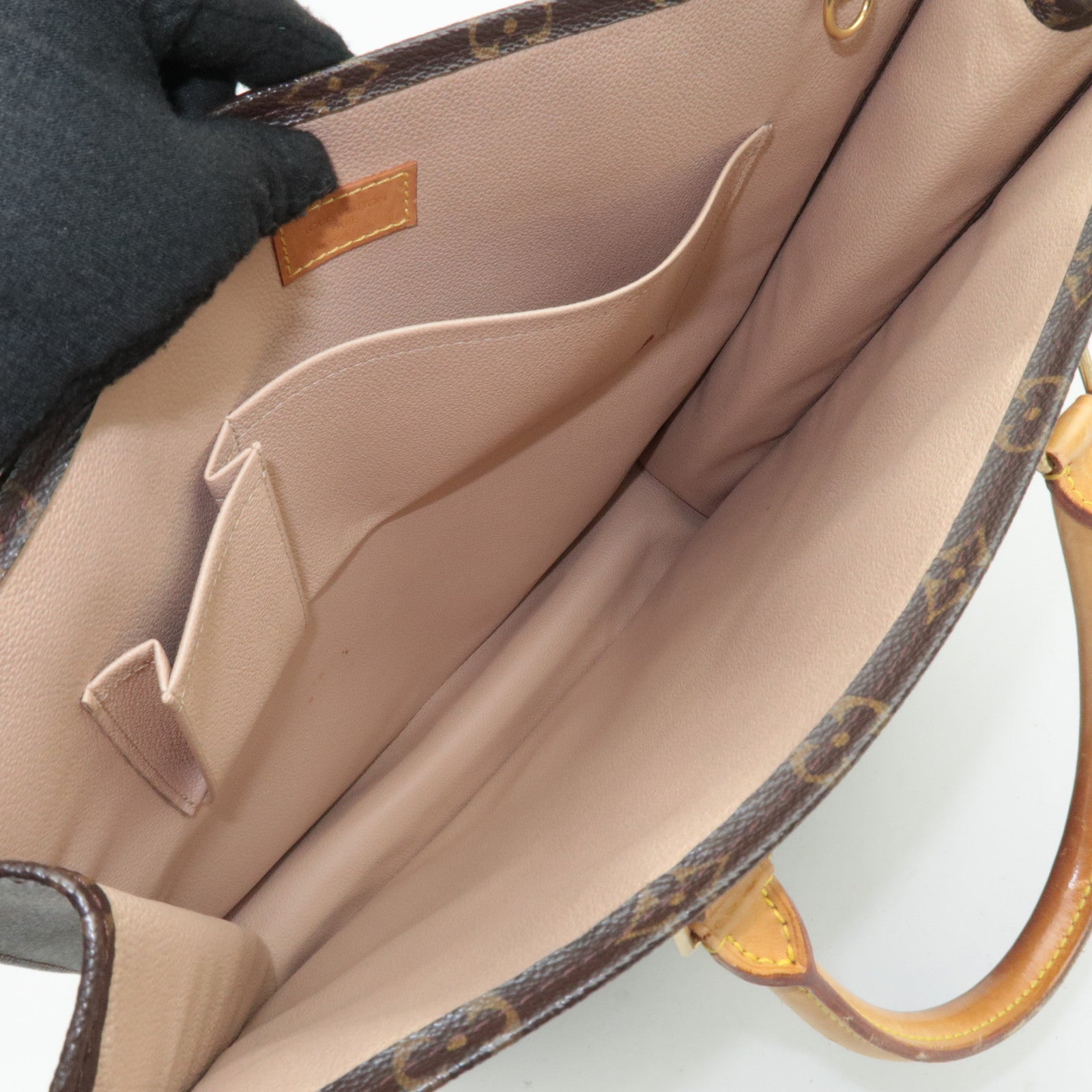Louis Vuitton Monogram Sac Plat Tote Bag M51140