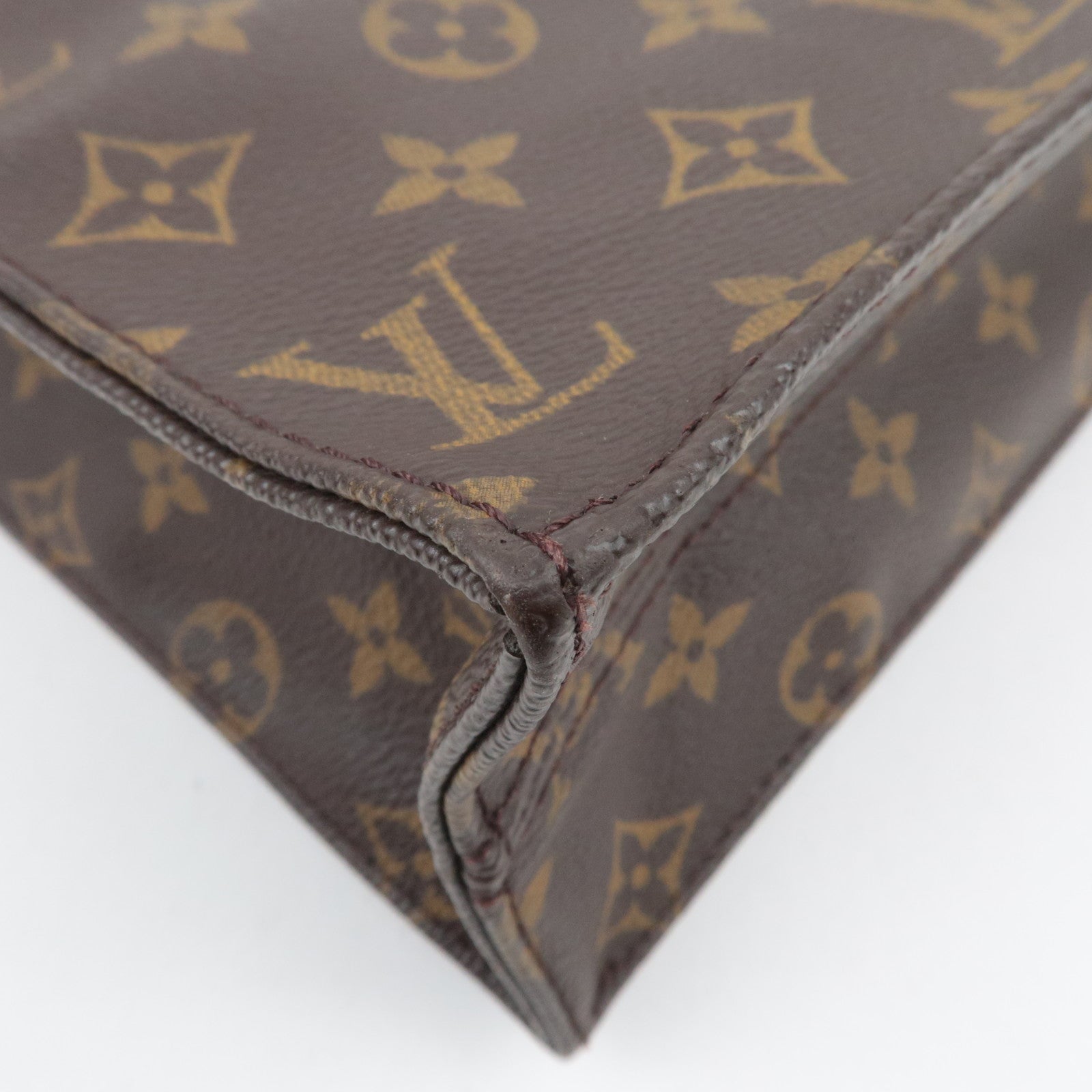 Louis Vuitton Monogram Sac Plat Tote Bag M51140