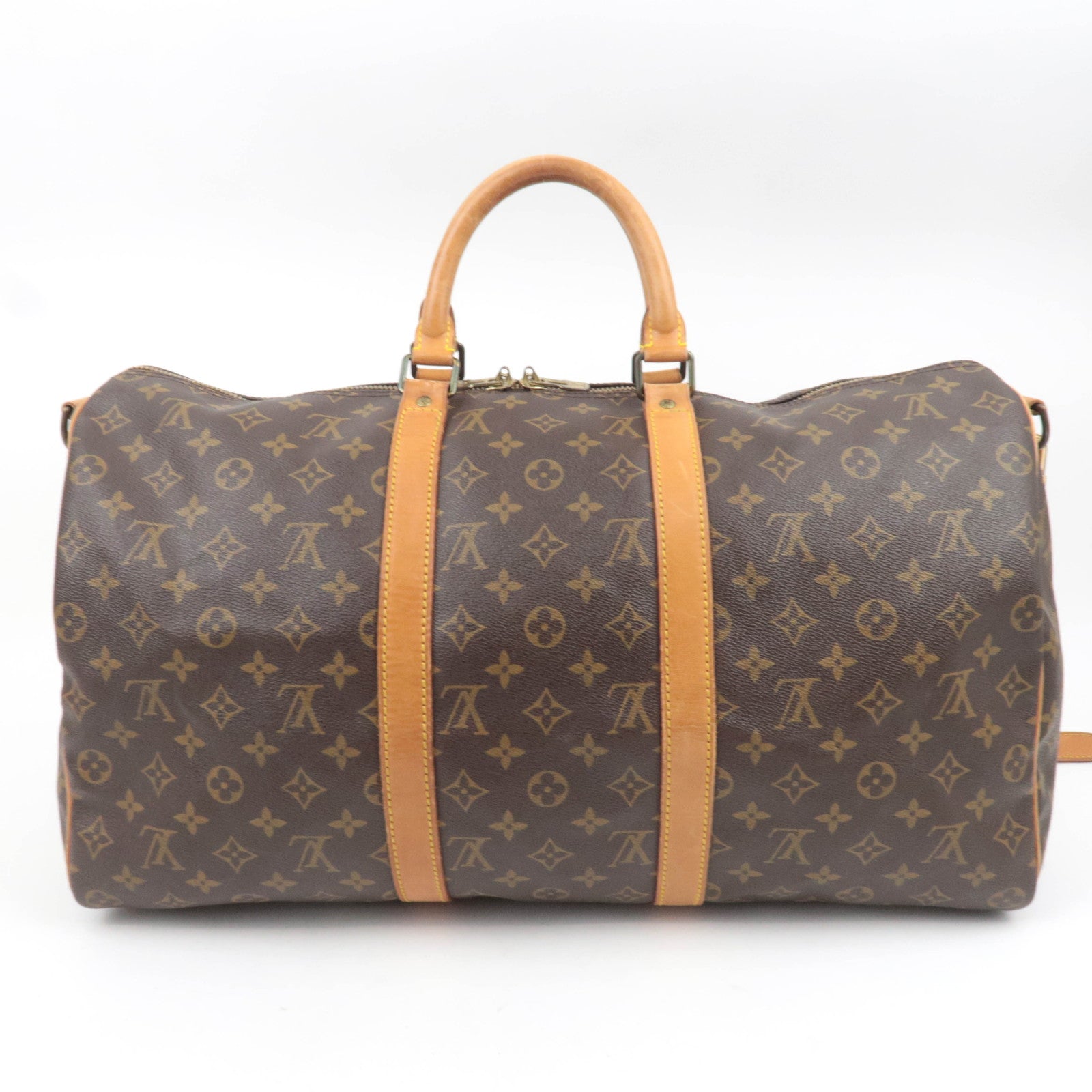 Louis Vuitton Monogram Keepall Bandouliere 50 Travel Bag M41416