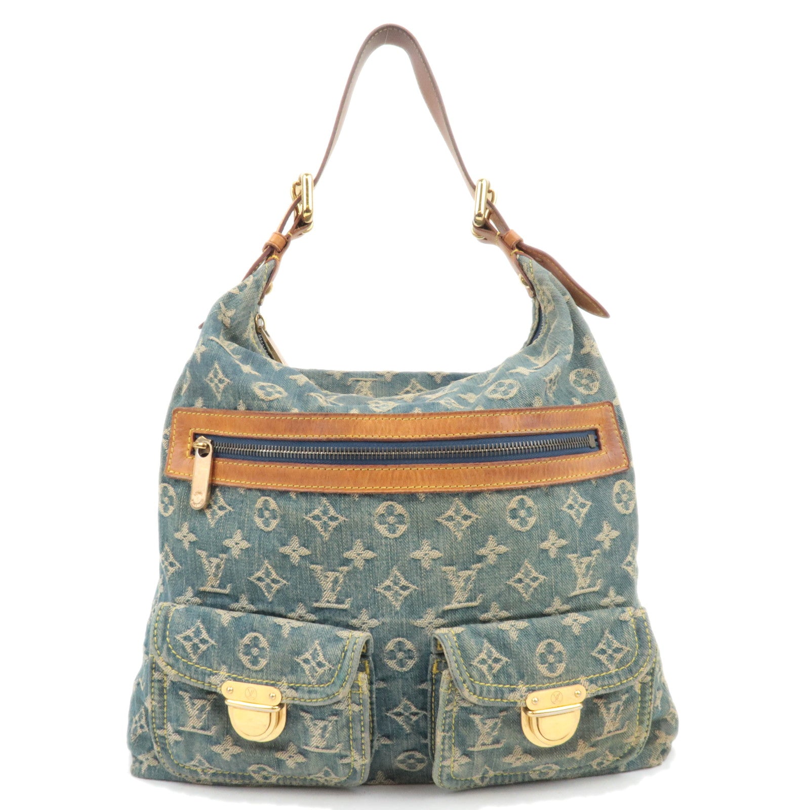 Louis Vuitton Monogram Denim Baggy GM Shoulder Bag M9504888462