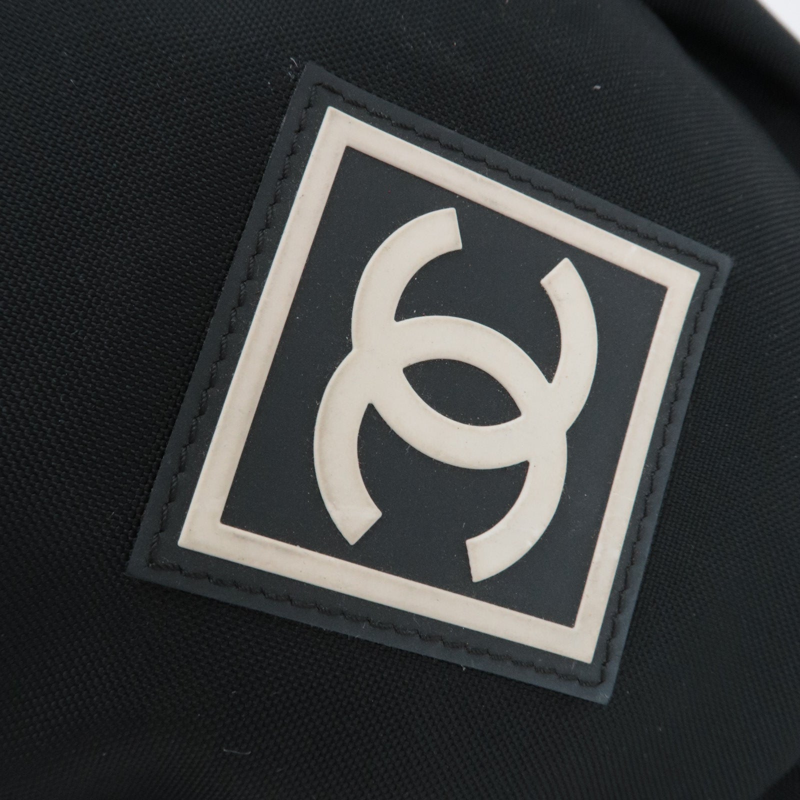 CHANEL Sports Line Nylon Backpack Black