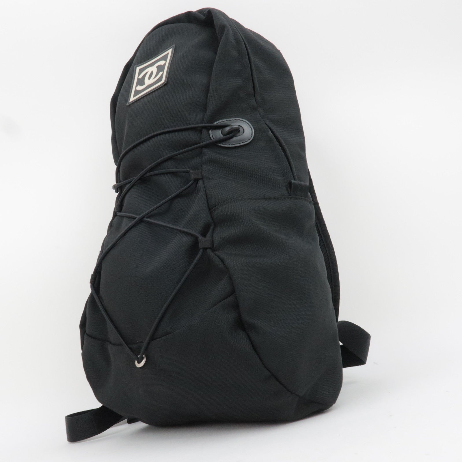 CHANEL Sports Line Nylon Backpack Black