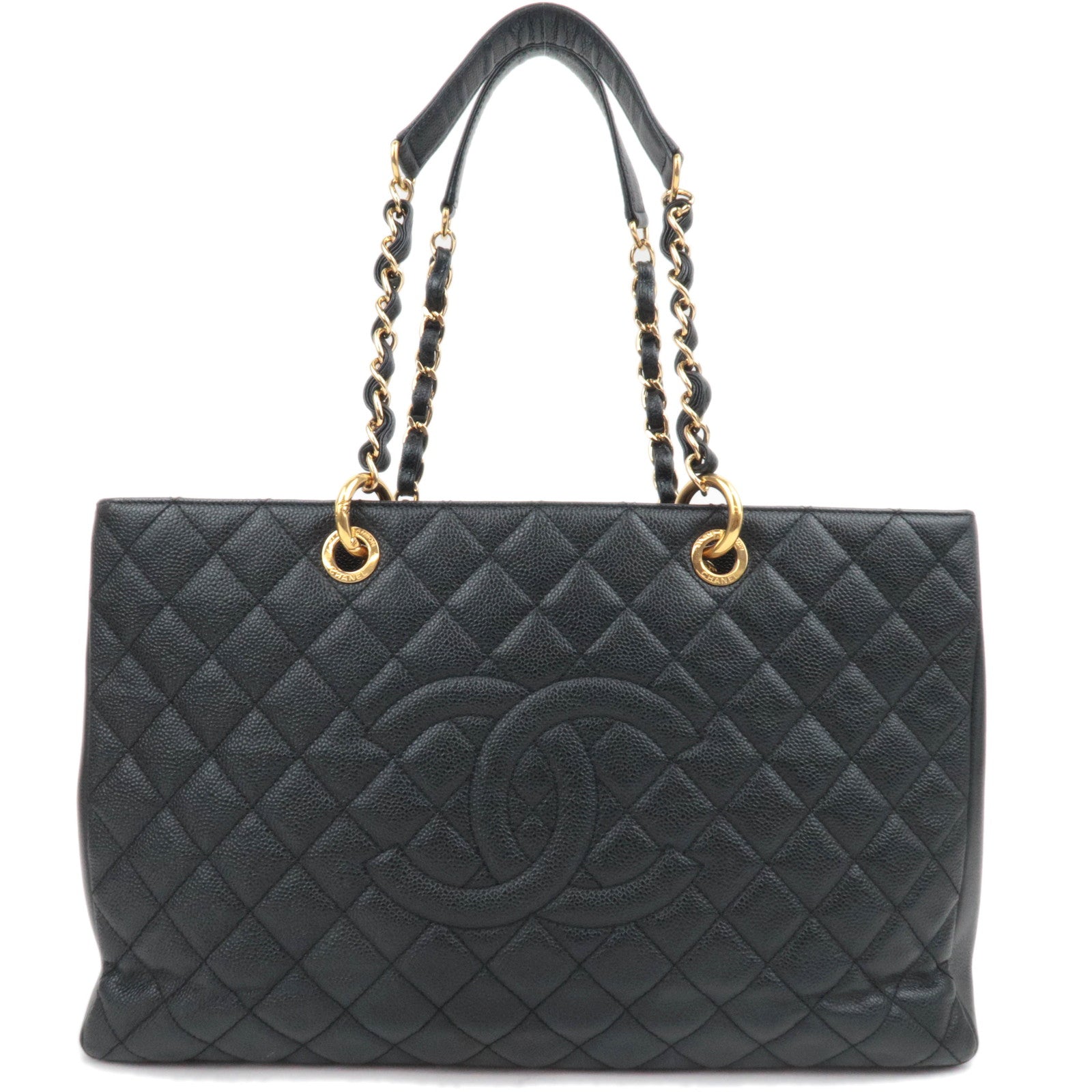 CHANEL Matelasse GST Tote XL Caviarskin Black A6686588469