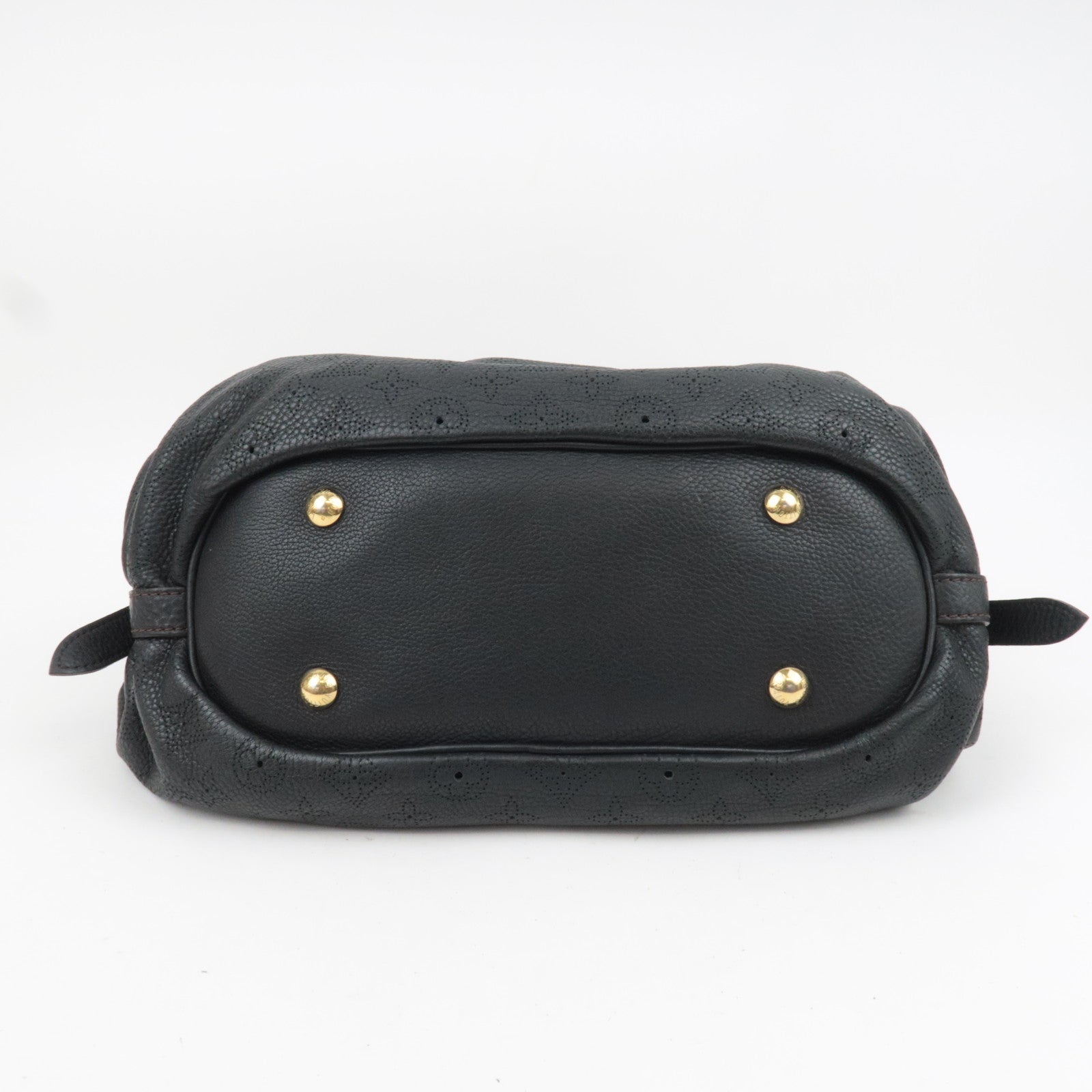 Louis Vuitton Monogram Mahina XS Shoulder Bag Noir M95660