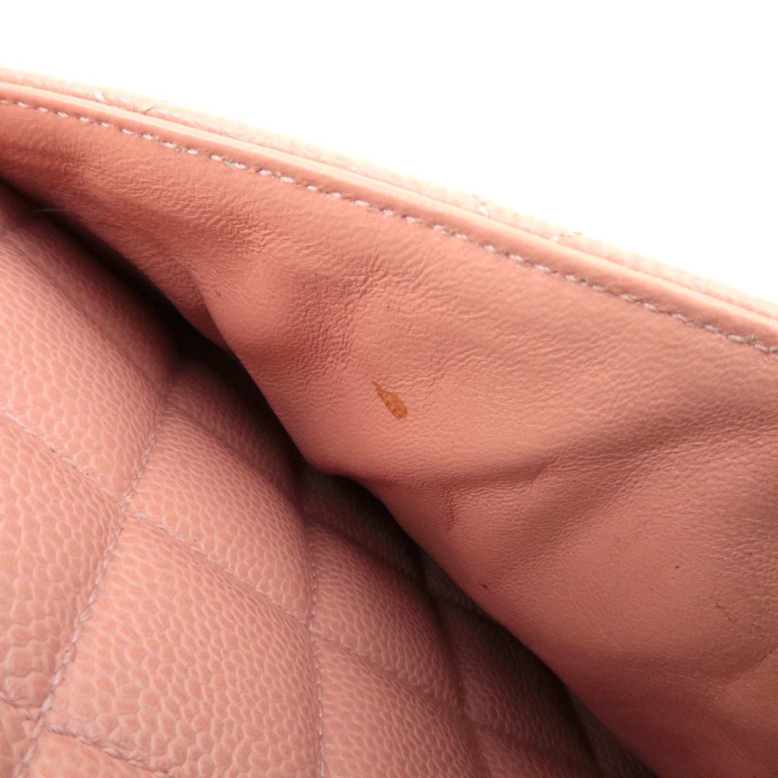 CHANEL Medallion Tote Bag Caviarskin Pink A01804