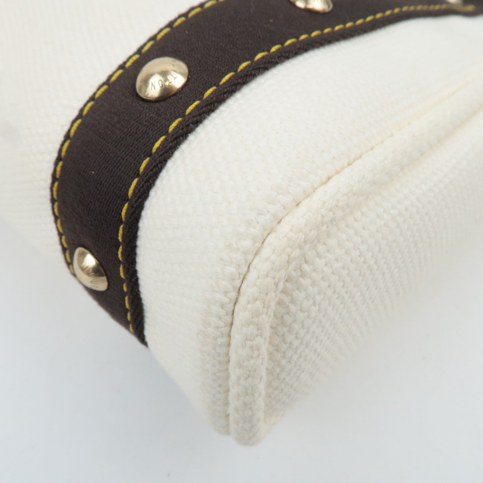 Louis Vuitton Antigua Cabas PM Handbag Ecru M40039