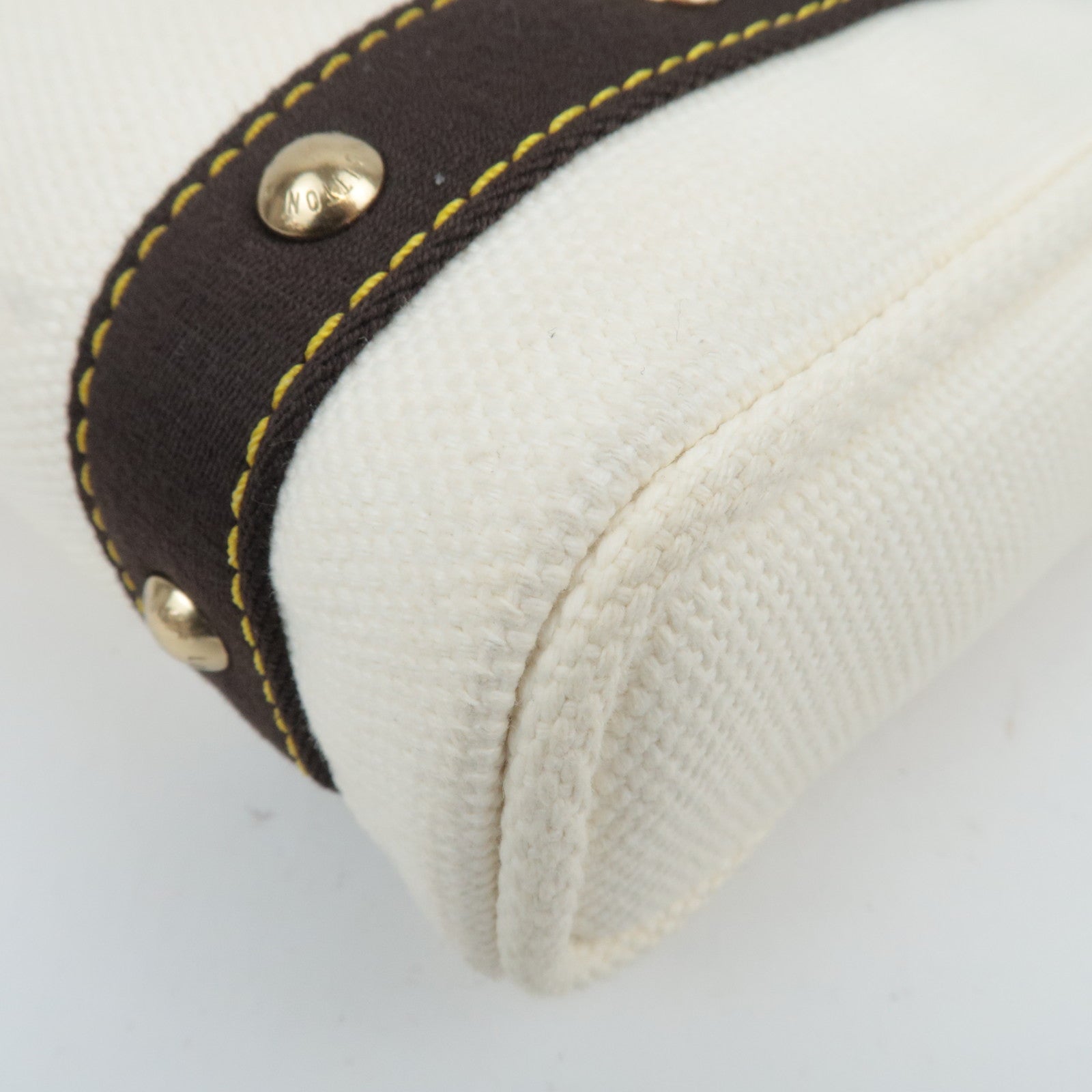 Louis Vuitton Antigua Cabas PM Handbag Ecru M40039