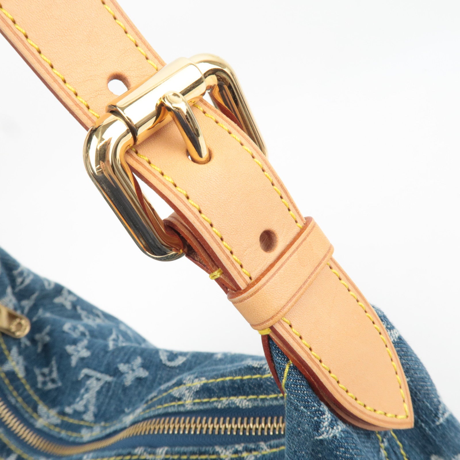 Louis Vuitton Monogram Denim Baggy GM Shoulder Bag M95048