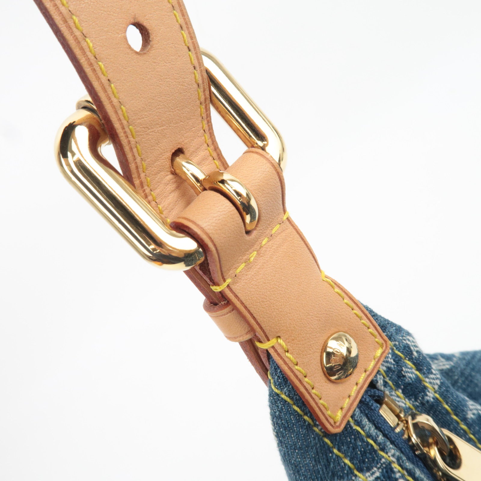 Louis Vuitton Monogram Denim Baggy GM Shoulder Bag M95048