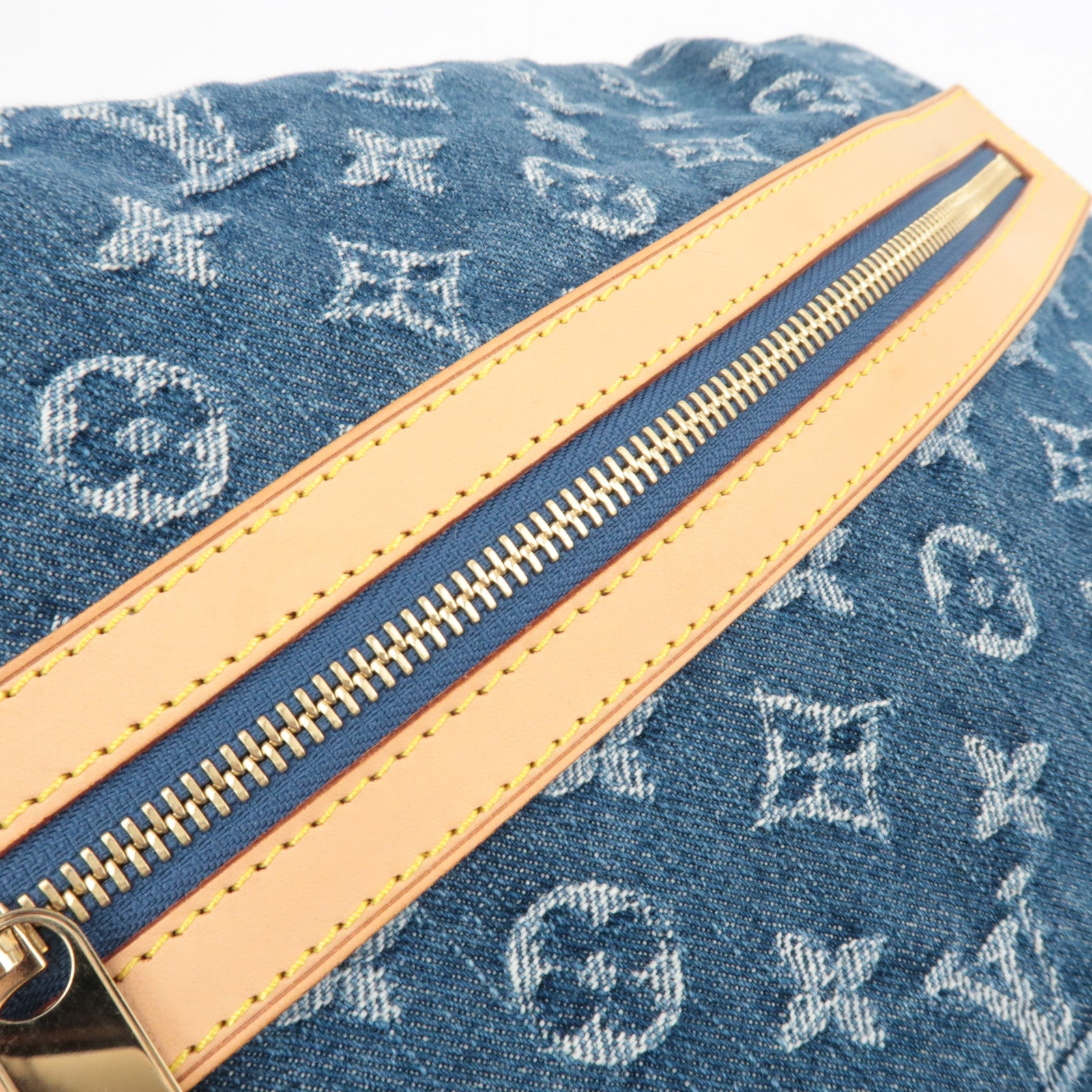 Louis Vuitton Monogram Denim Baggy GM Shoulder Bag M95048