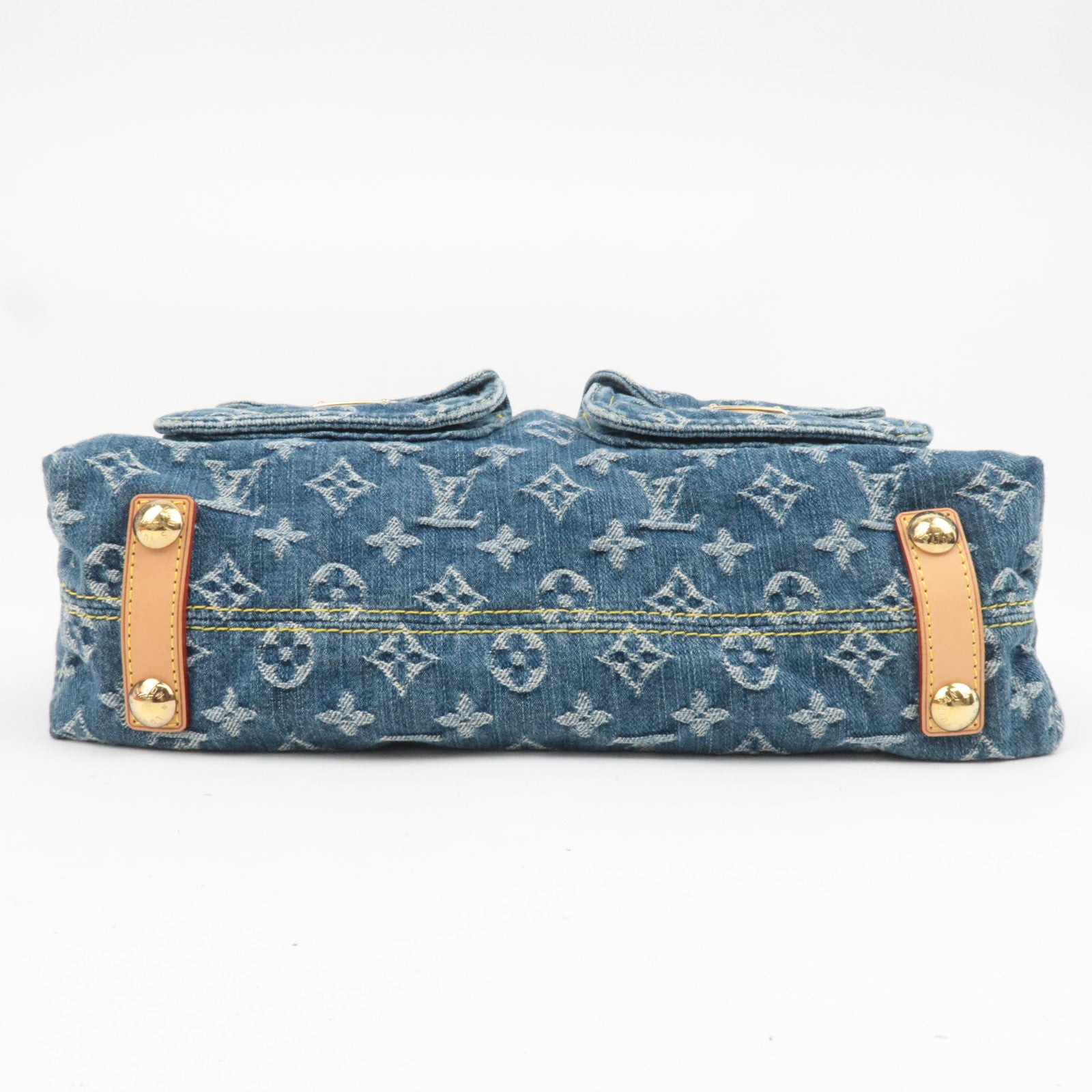 Louis Vuitton Monogram Denim Baggy GM Shoulder Bag M95048