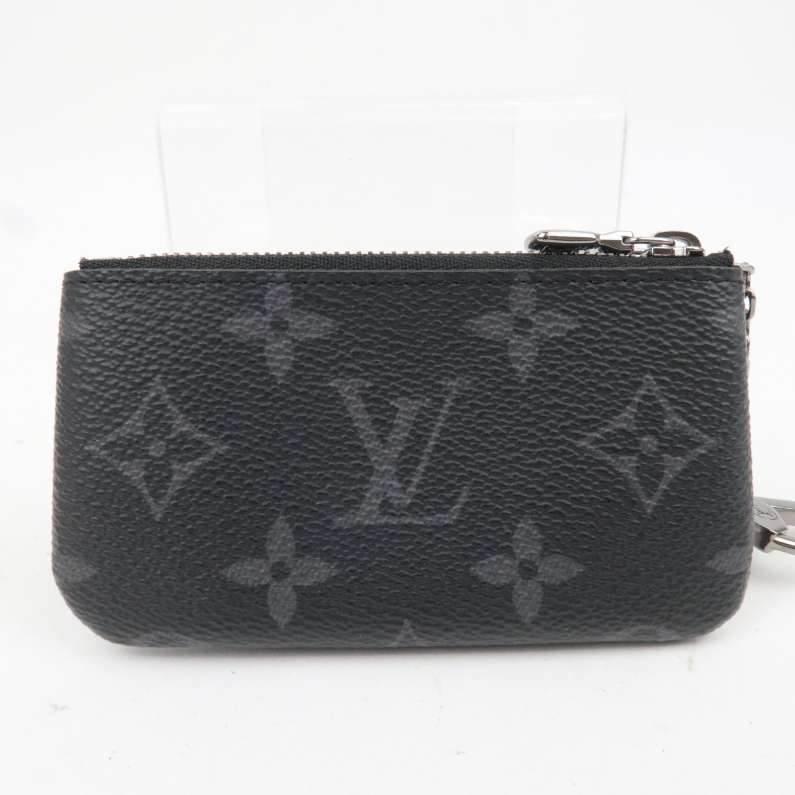 Louis Vuitton Monogram Eclipse Pochette Cles Coin Case M80905