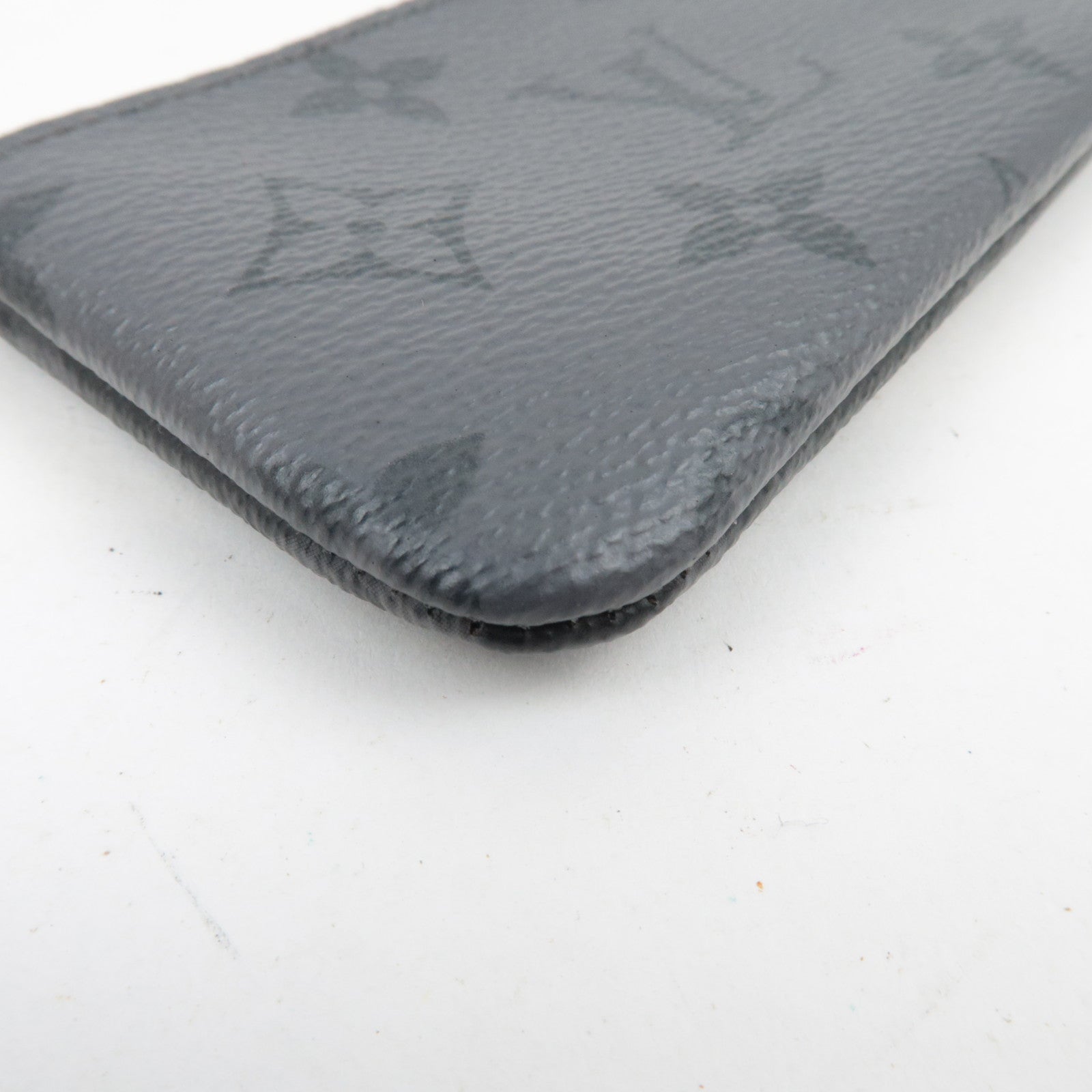 Louis Vuitton Monogram Eclipse Pochette Cles Coin Case M80905