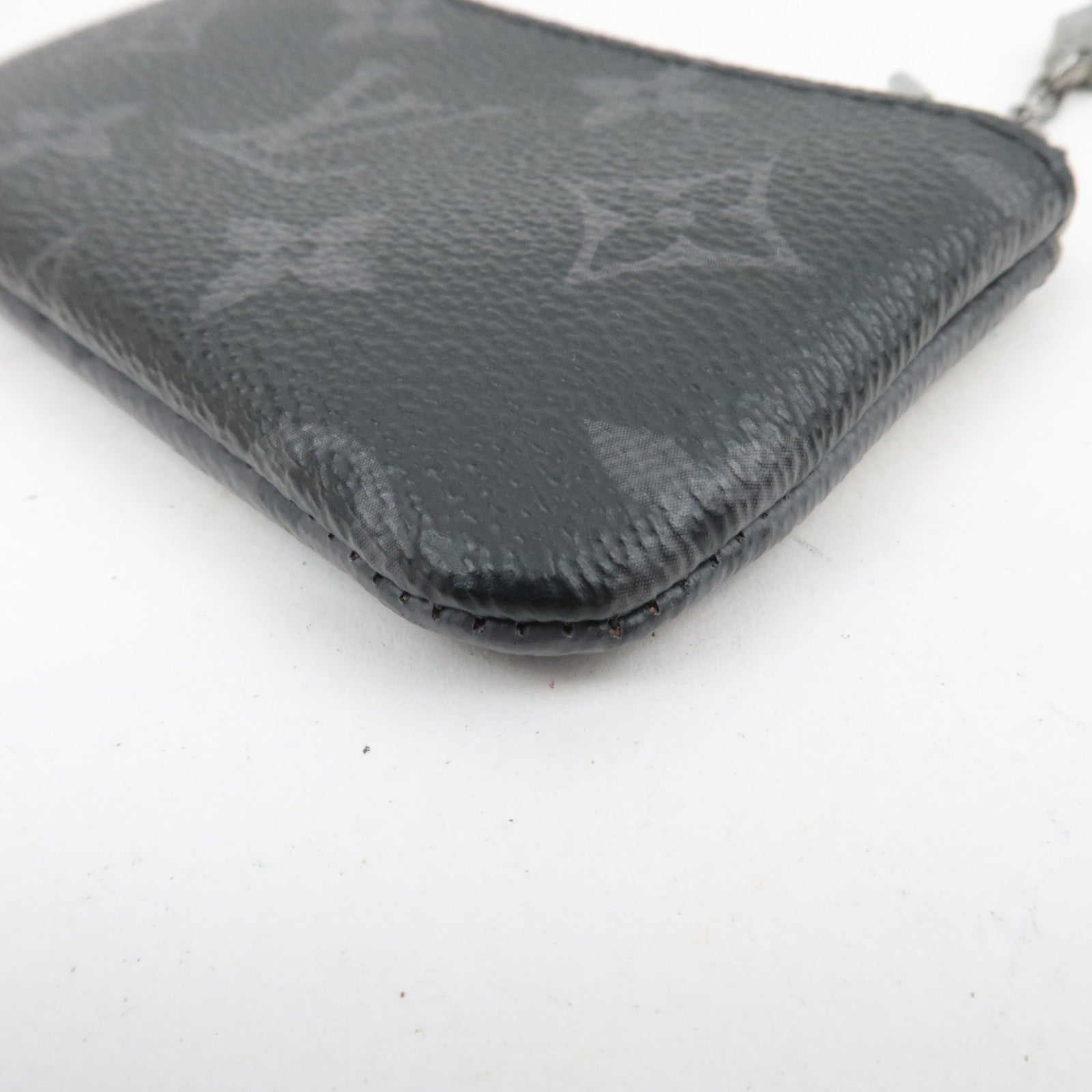 Louis Vuitton Monogram Eclipse Pochette Cles Coin Case M80905