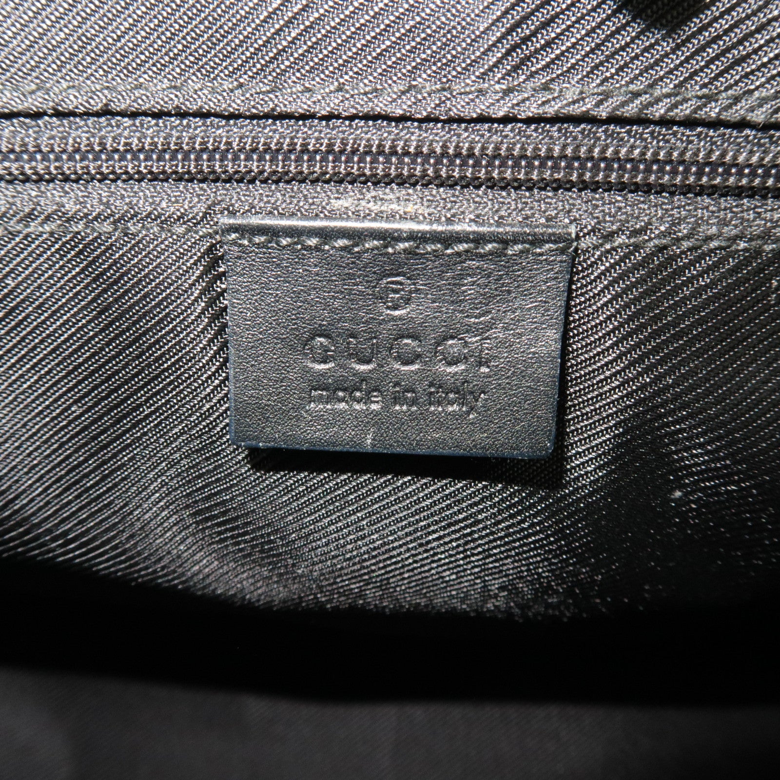 GUCCI GG Canvas Handbag Black 000.0855