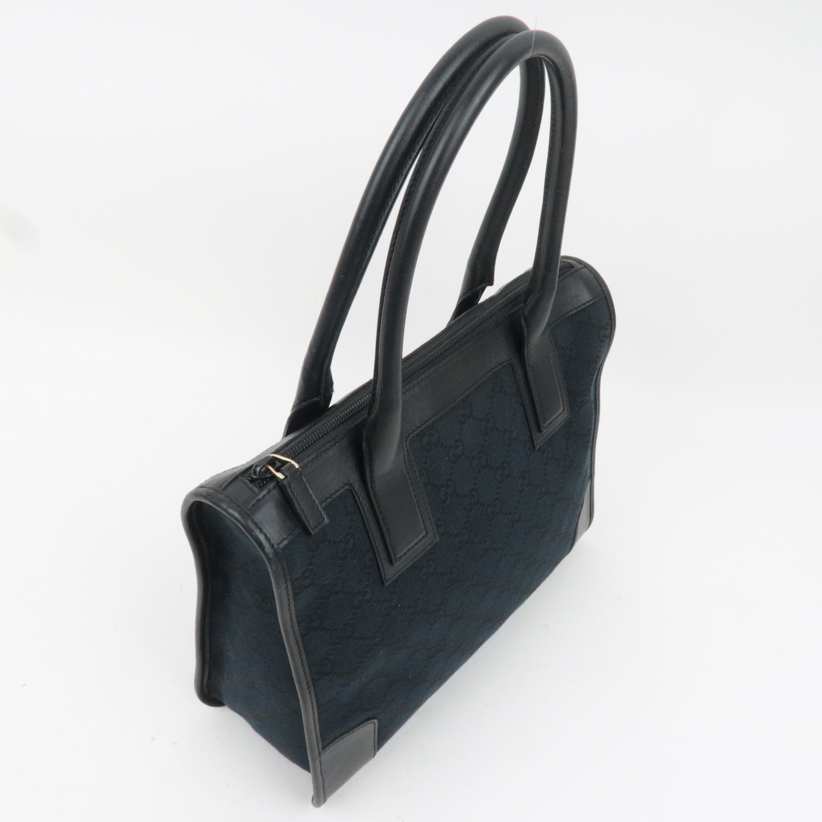 GUCCI GG Canvas Handbag Black 000.0855
