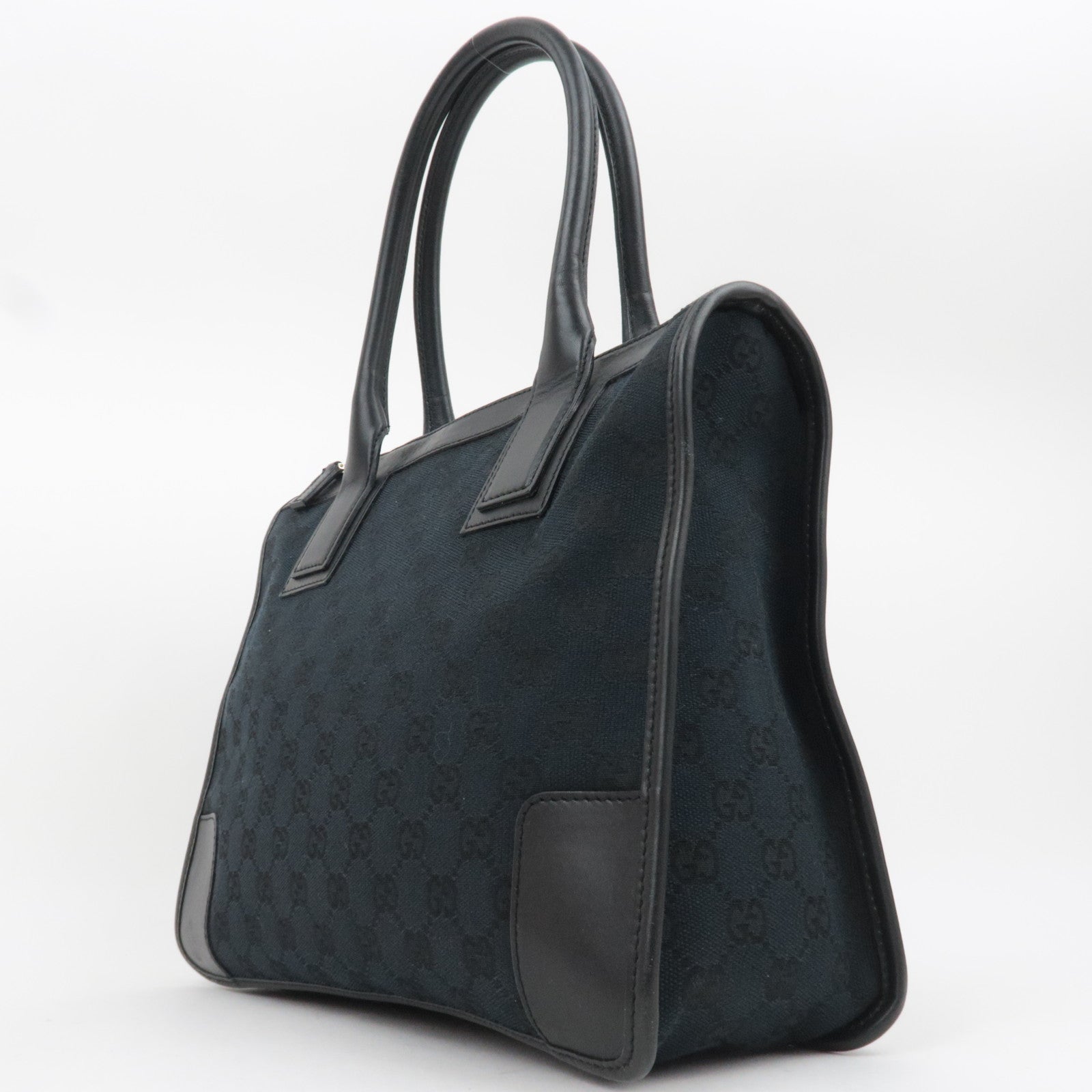 GUCCI GG Canvas Handbag Black 000.0855