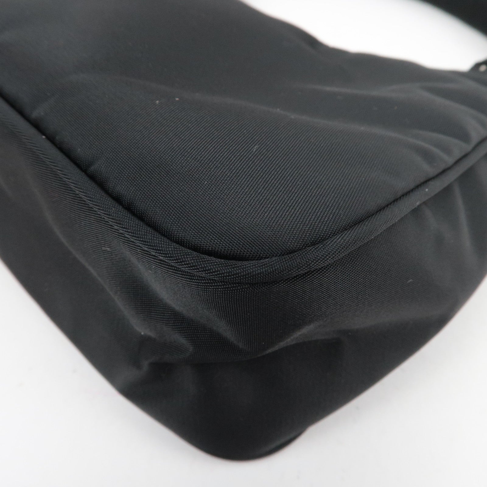 PRADA Nylon Small Handbag Black