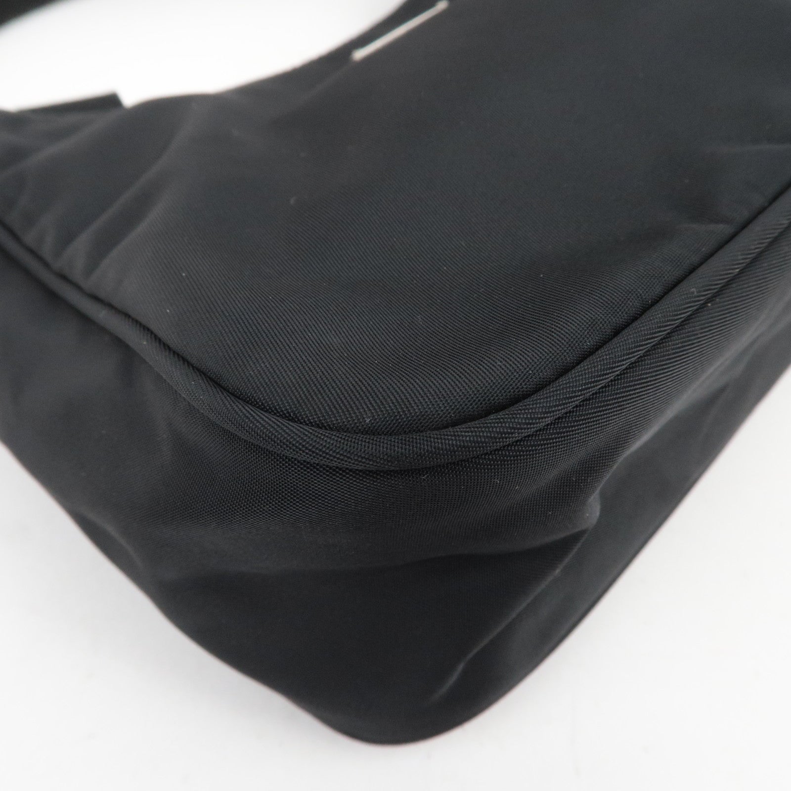 PRADA Nylon Small Handbag Black